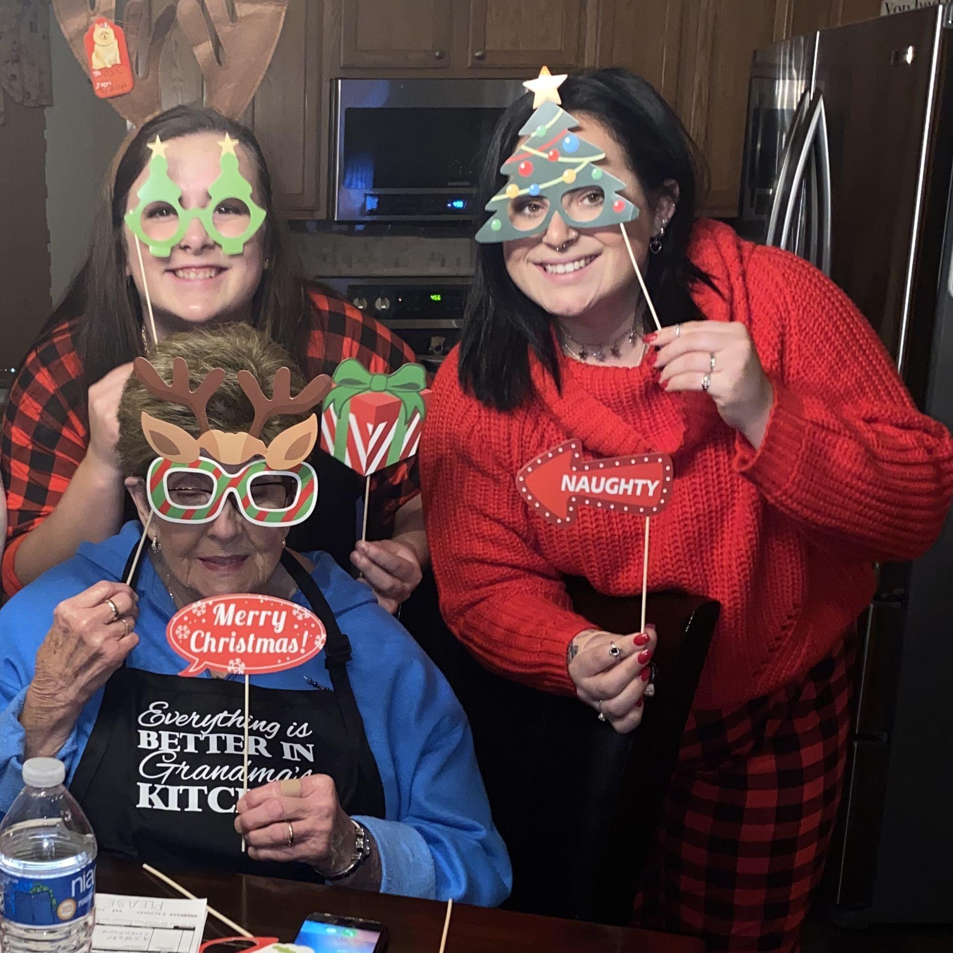 Celebrating Christmas in Oak Creek with Gram! December 12th, 2020