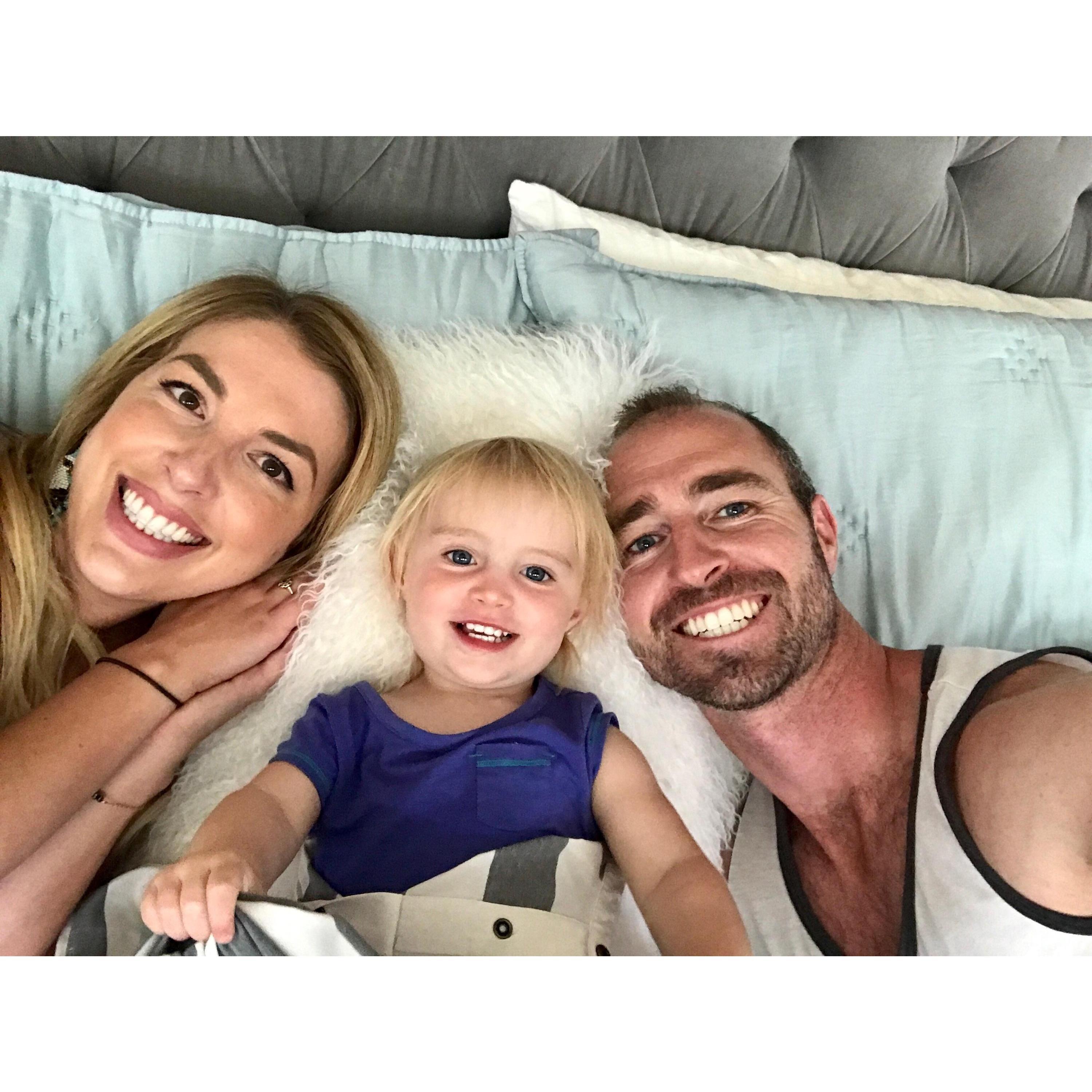 Smiling with Michaela