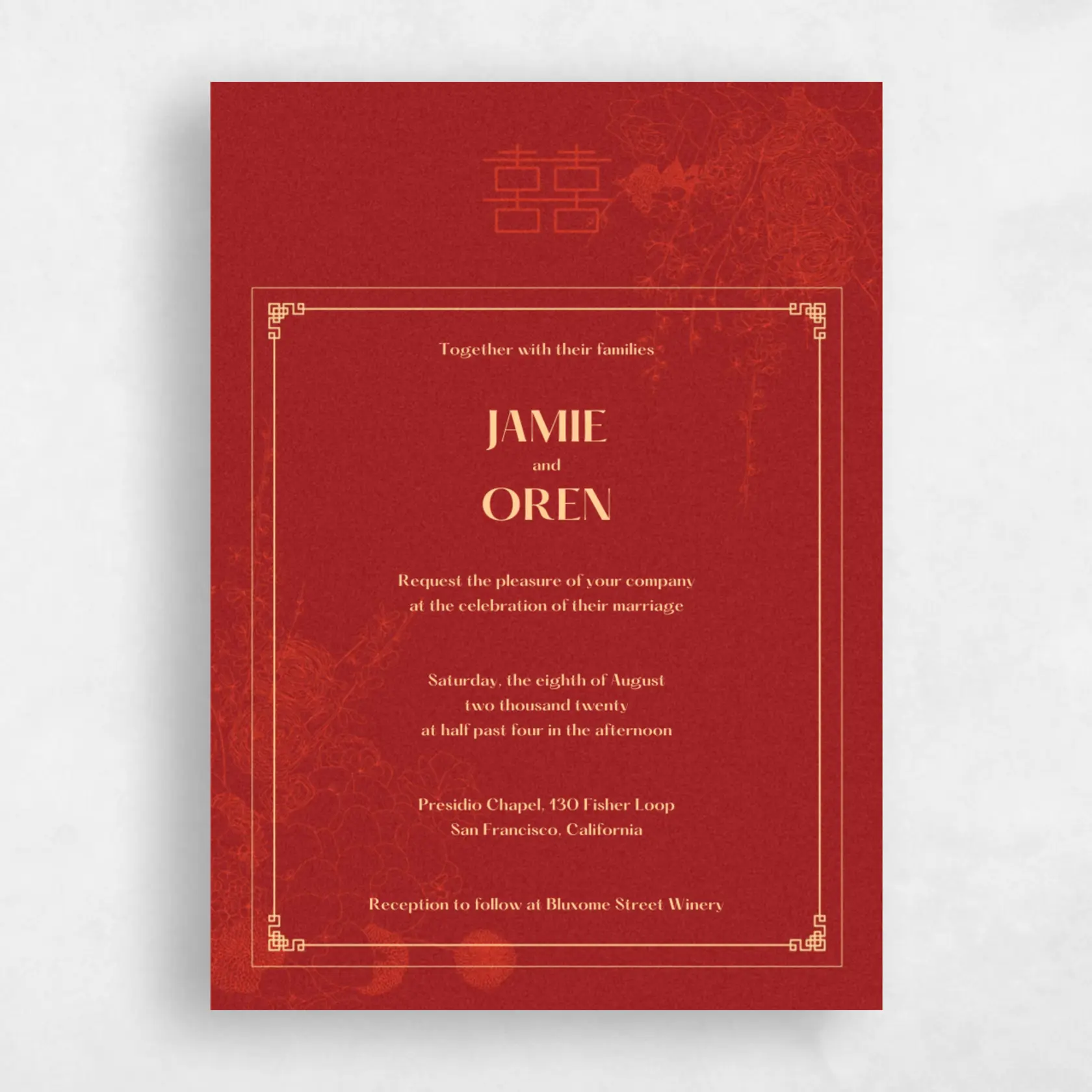 Invitation - Ames Frame preview