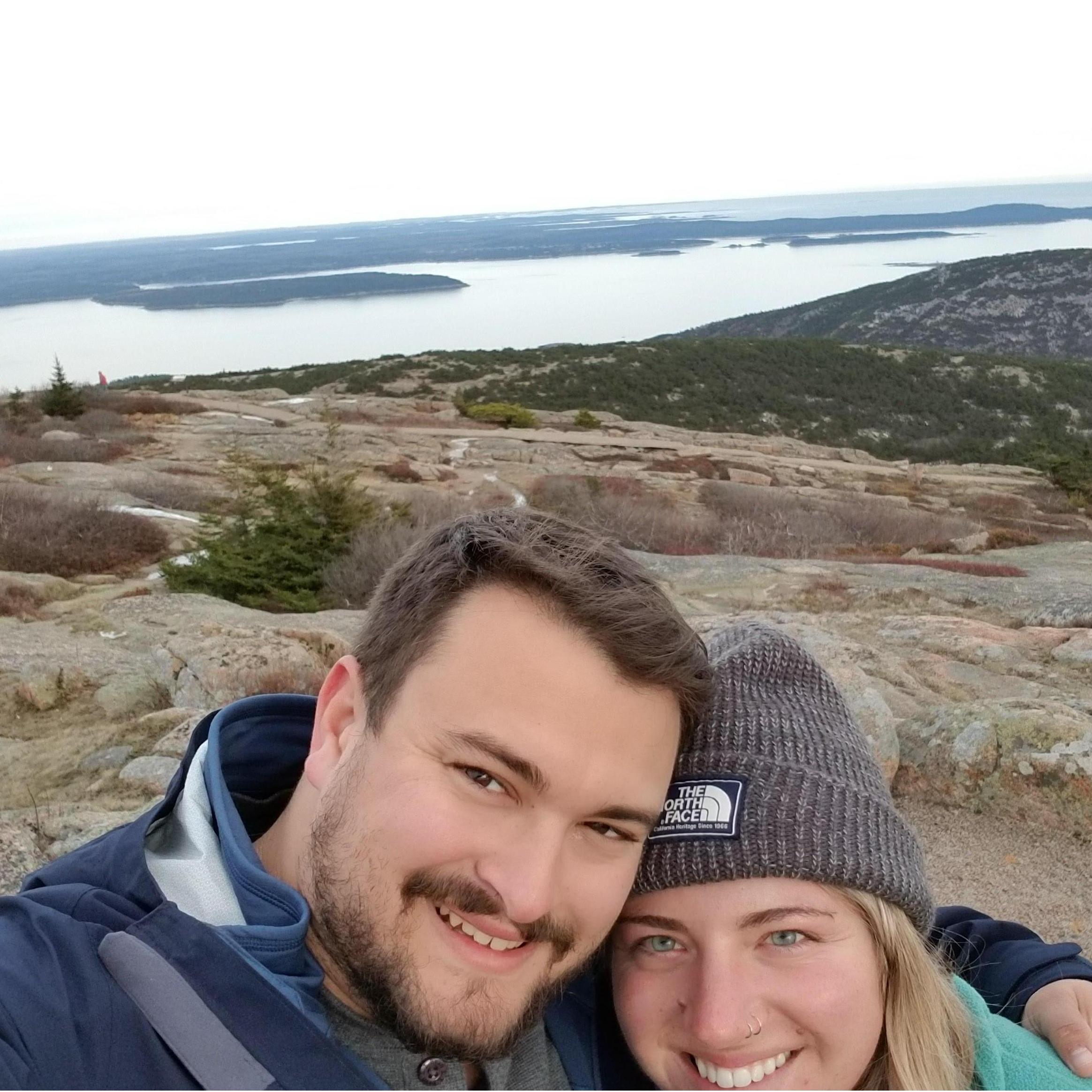 Cadillac Mountain in Acadia National Park (2017)