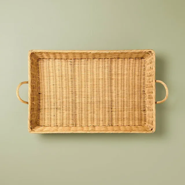 Medium Woven Tray - Hearth & Hand™ with Magnolia