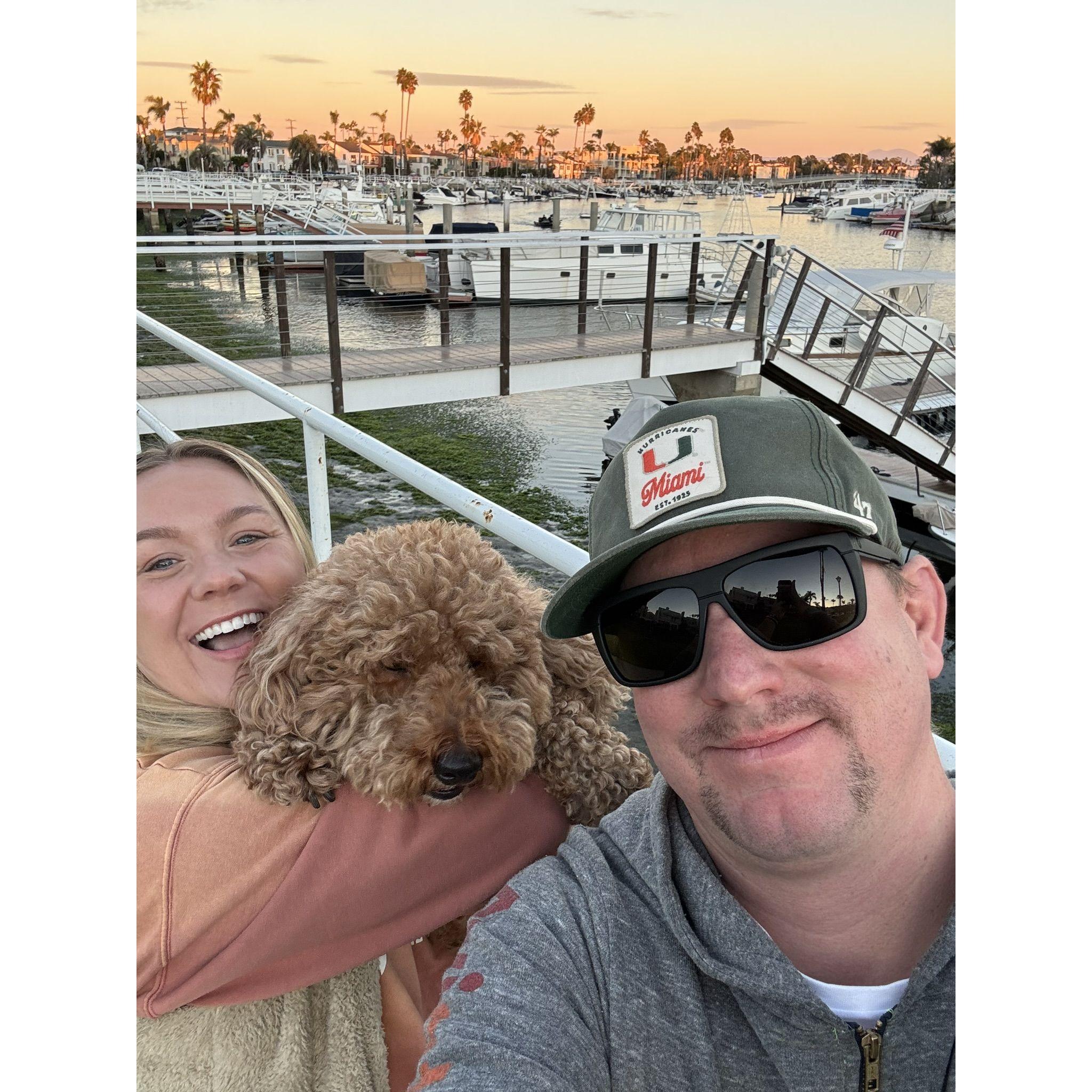 Family Walk - Long Beach, CA, November 2024