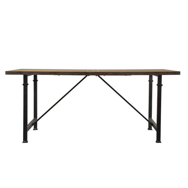 Madison Park Blyth Dining Table in Grey