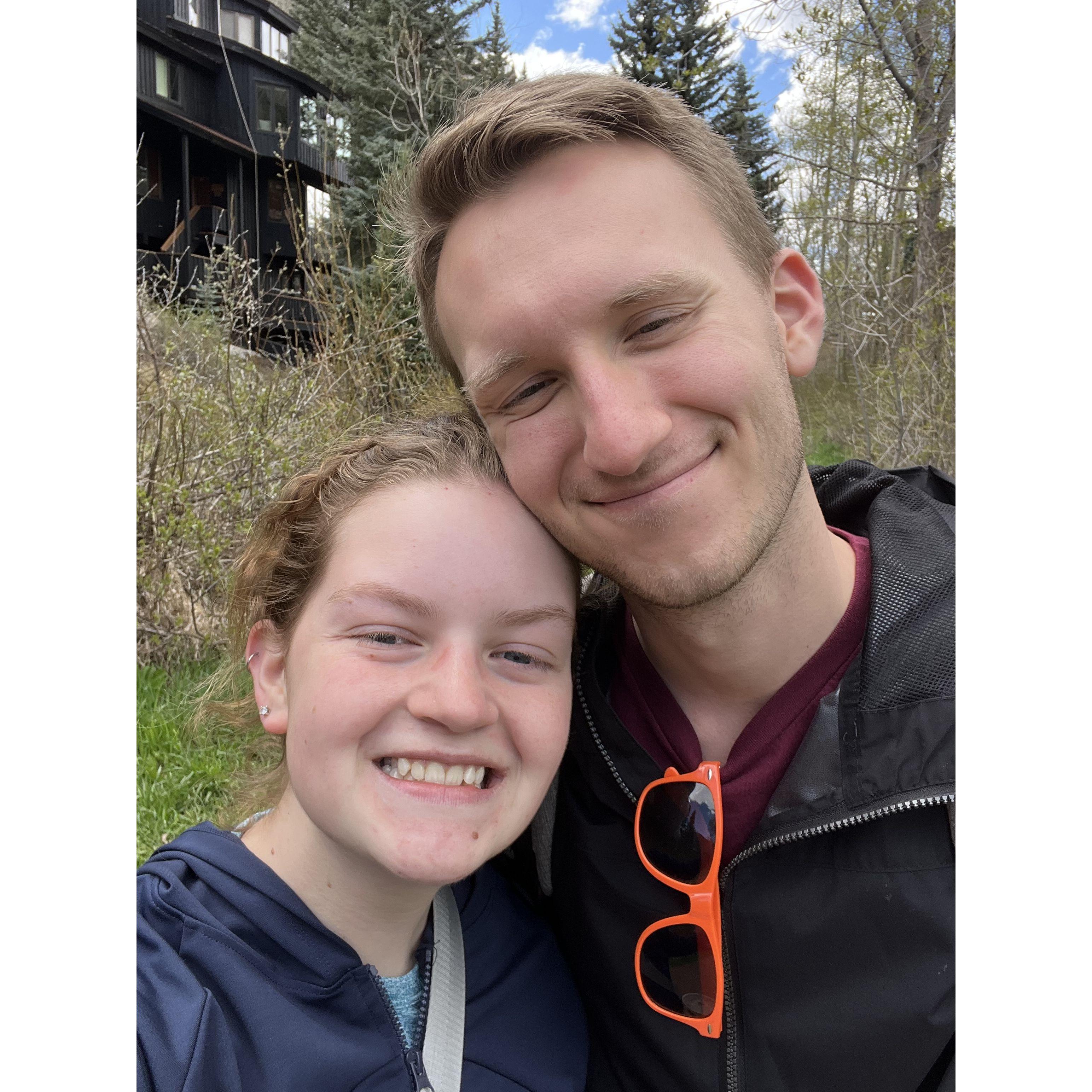 Walking around Telluride and enjoying the views!