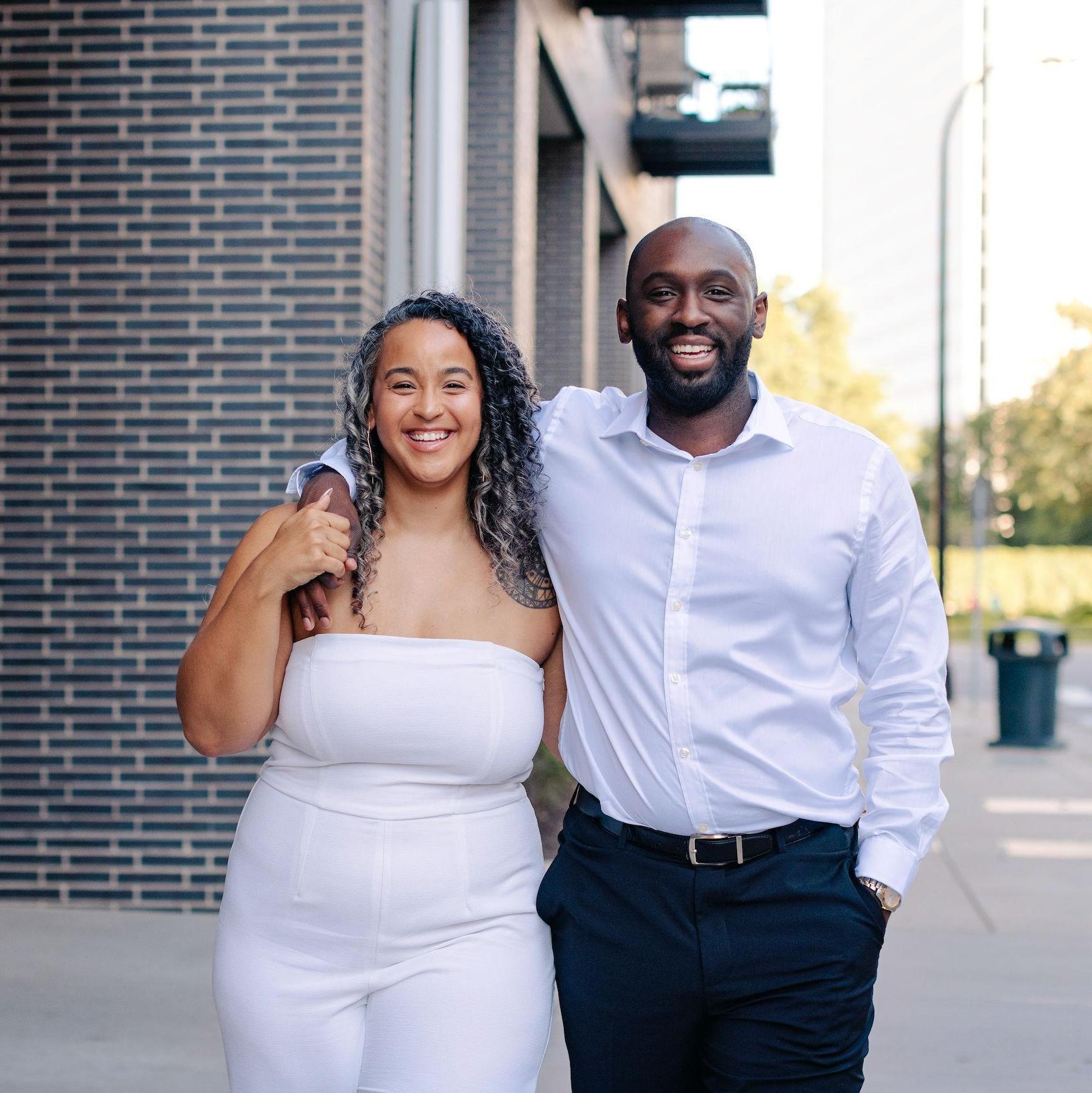 Maya & Dre share a bit of a sweet tooth. In college and still today, cinnamon rolls, late night gourmet cheesecake, or trips for a little ice cream are not uncommon.