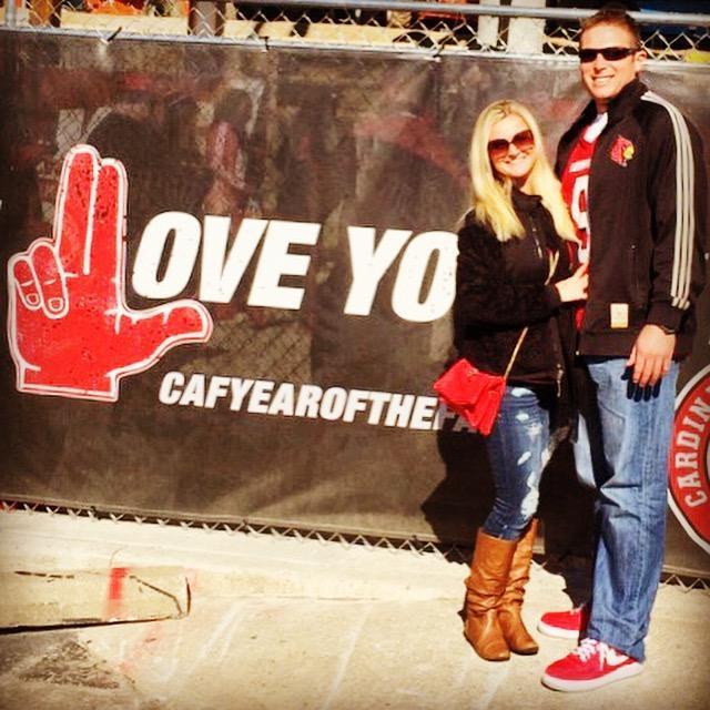 Safe to say we are Louisville CARDS fans.
