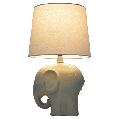 Elephant Table Lamp Gray (Includes CFL bulb) - Pillowfort™