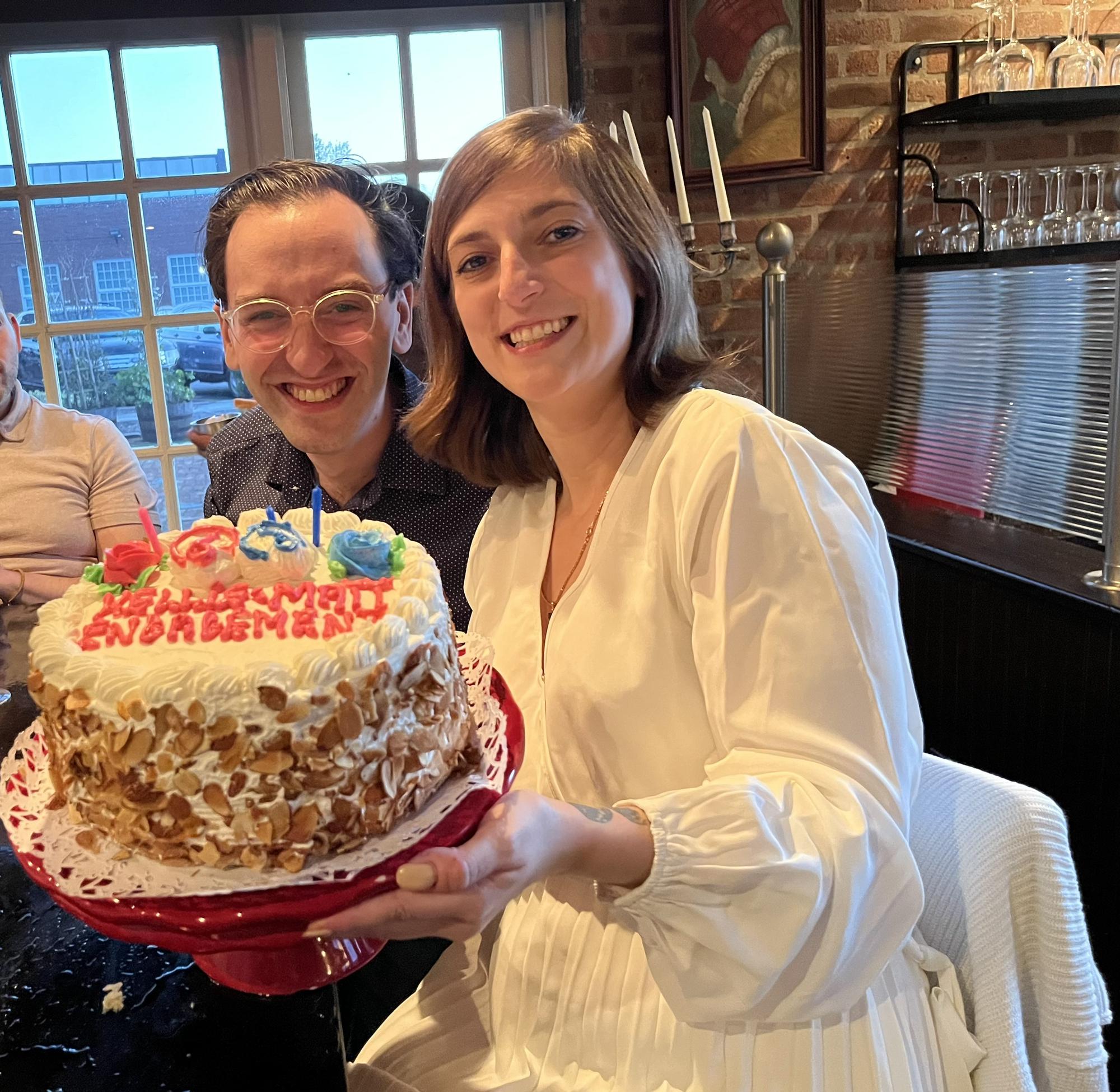 Engagement dinner: celebration part 2, October 2023