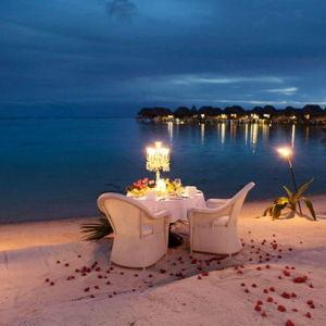 Fancy Honeymoon Dinner