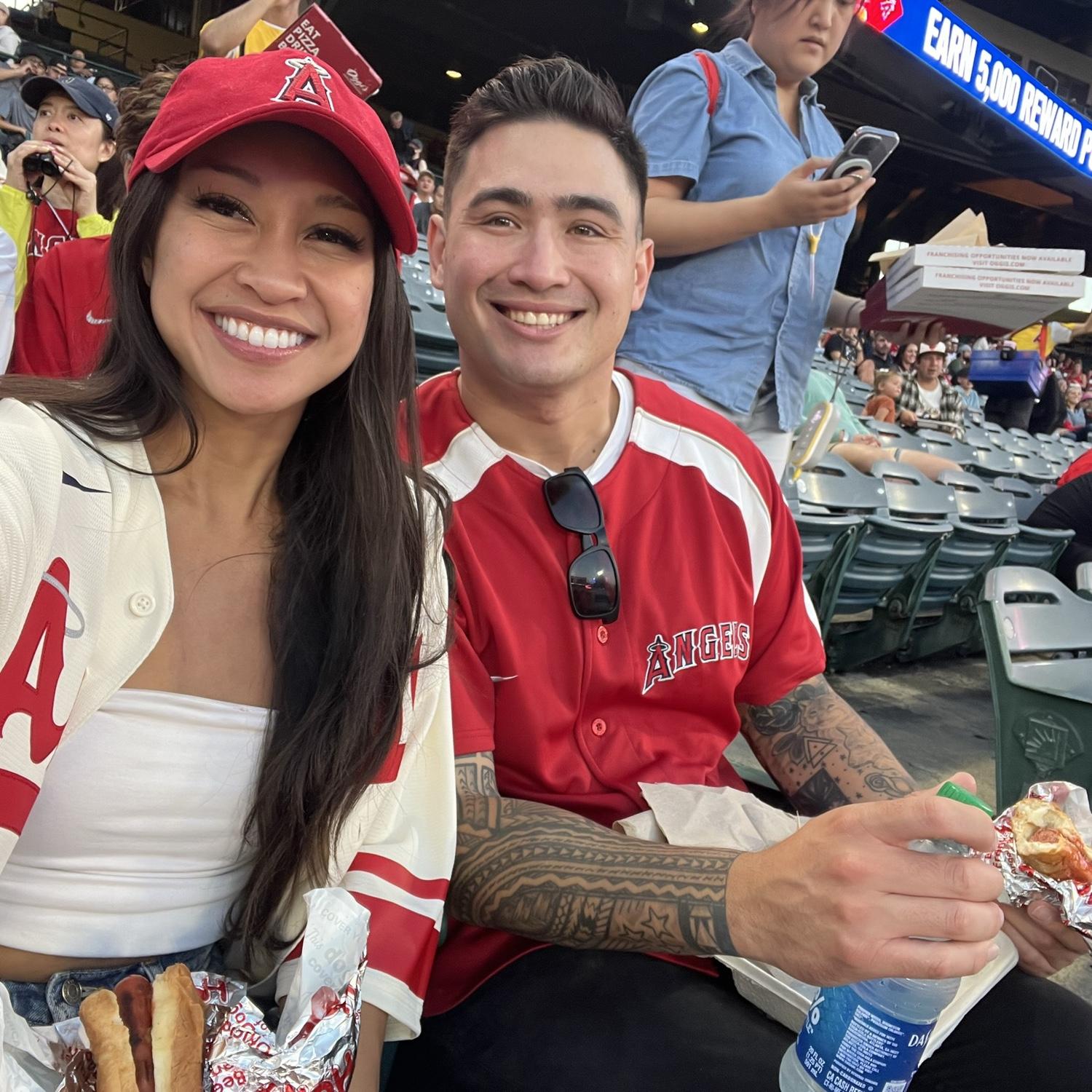 September 6, 2023- One of our first dates. A gondola ride and Angels Game
