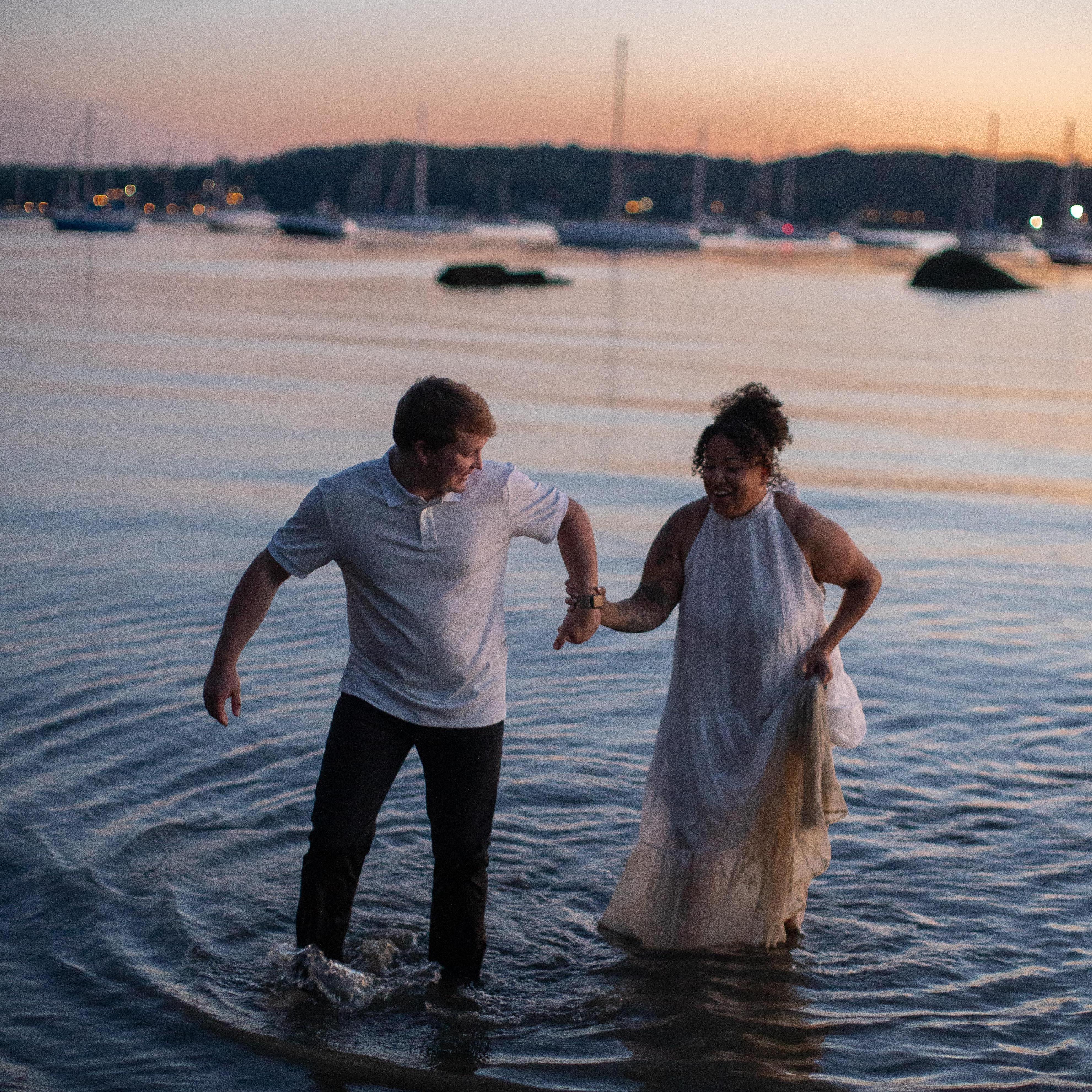 Engagement photos by Neo