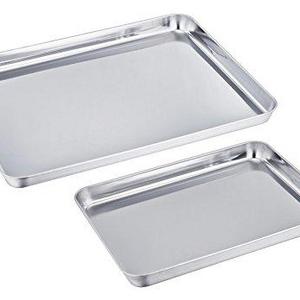 TeamFar Baking Sheet Cookie Sheet Set of 2