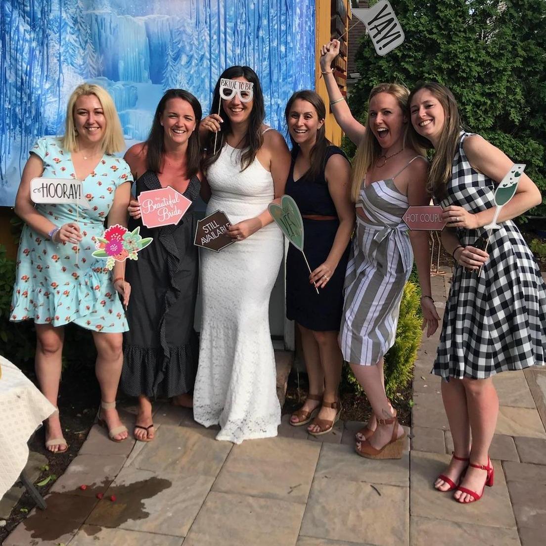 Bridesmaids Kait, Meghan, Laura & Dana