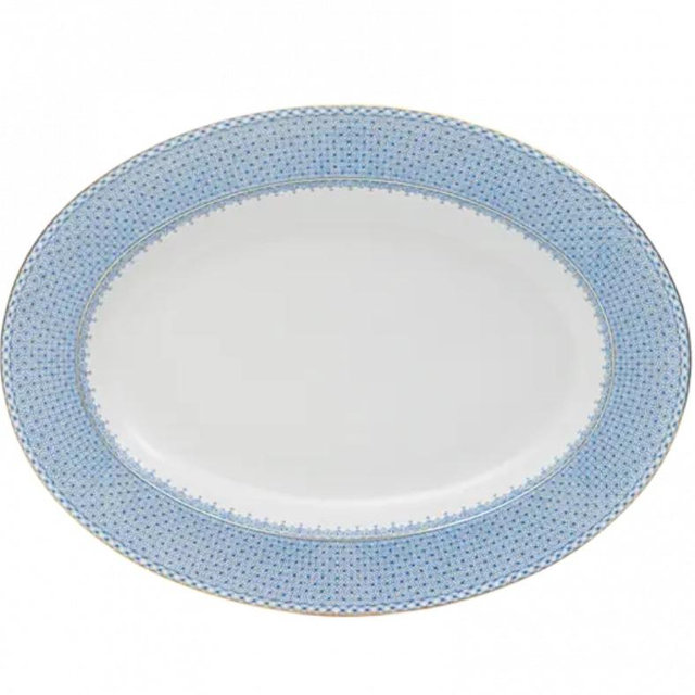 Mottahedeh Cornflower Oval Platter