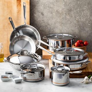 Copper Core 14-Piece Cookware Set