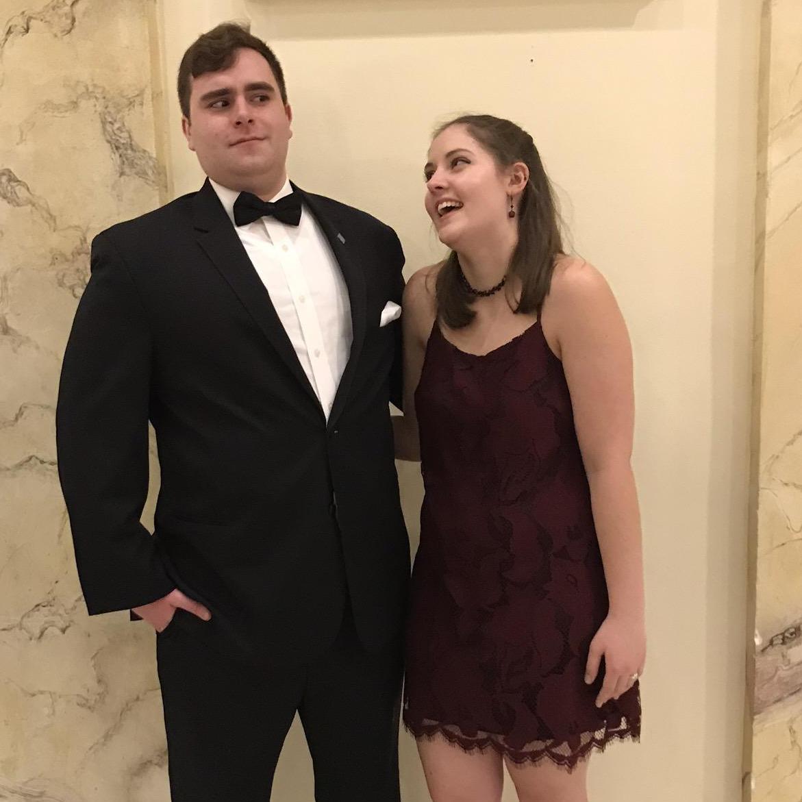 Our second dance. This time we swapped roles
