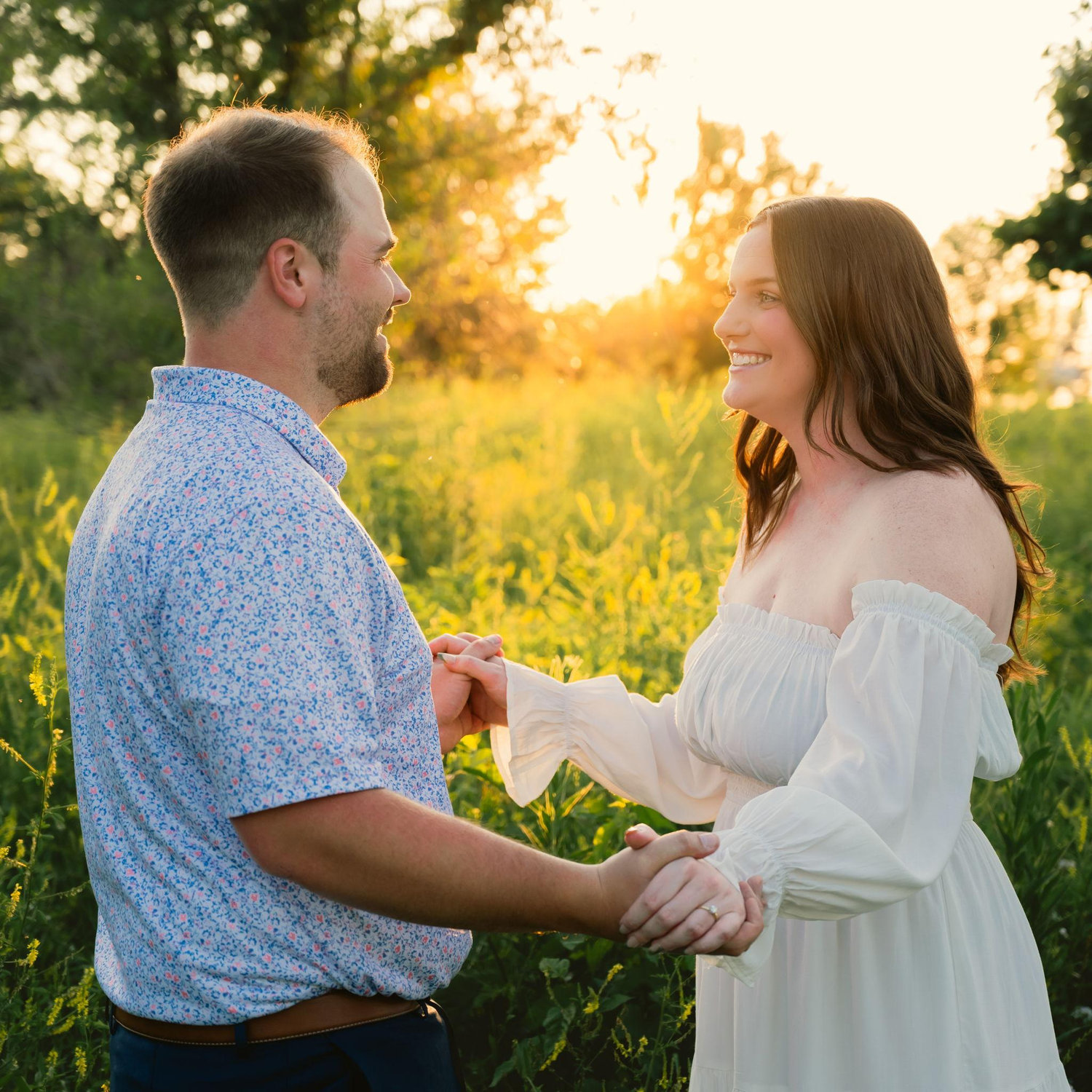 Engagement photo shoot with our wedding photographer!