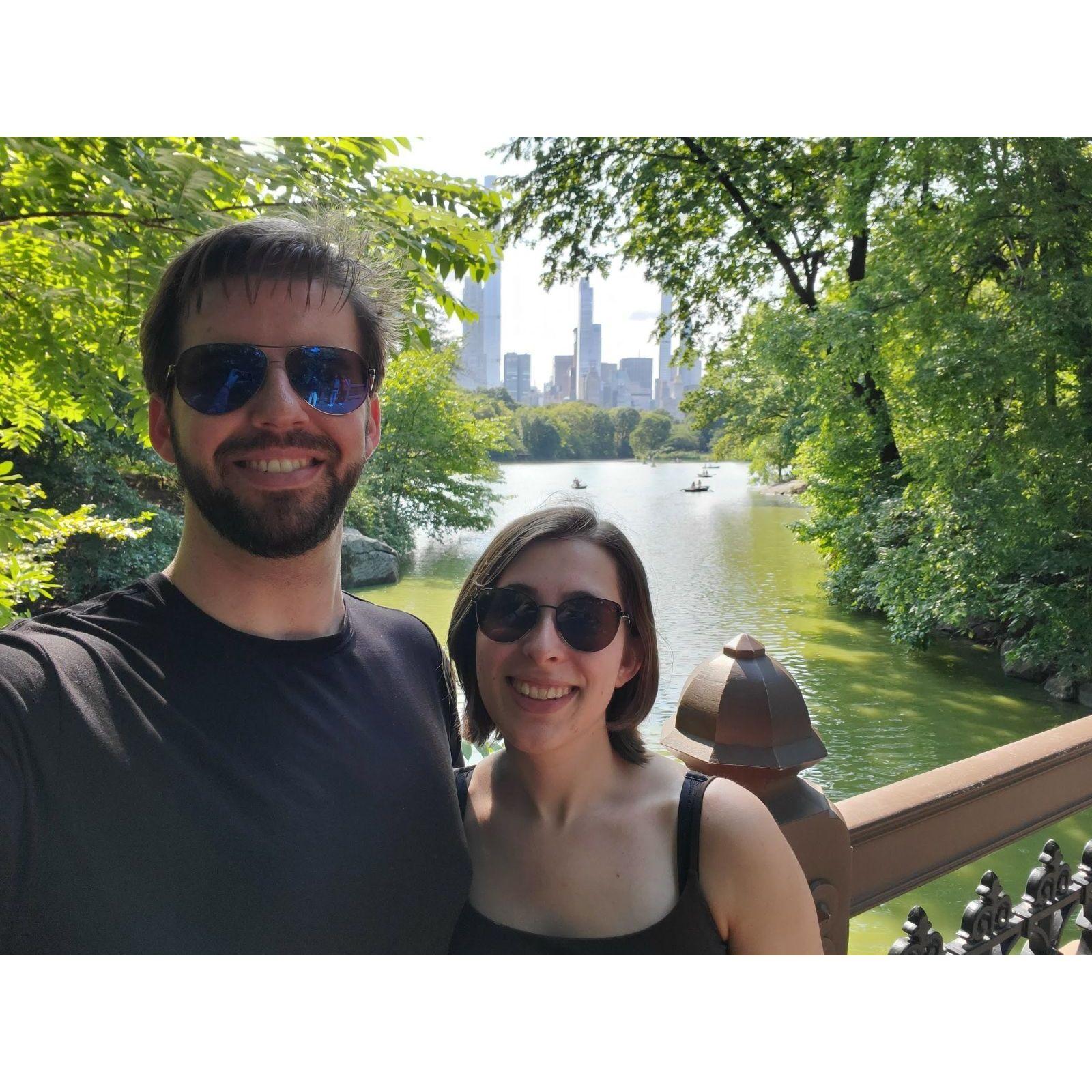 Wondering around Central Park