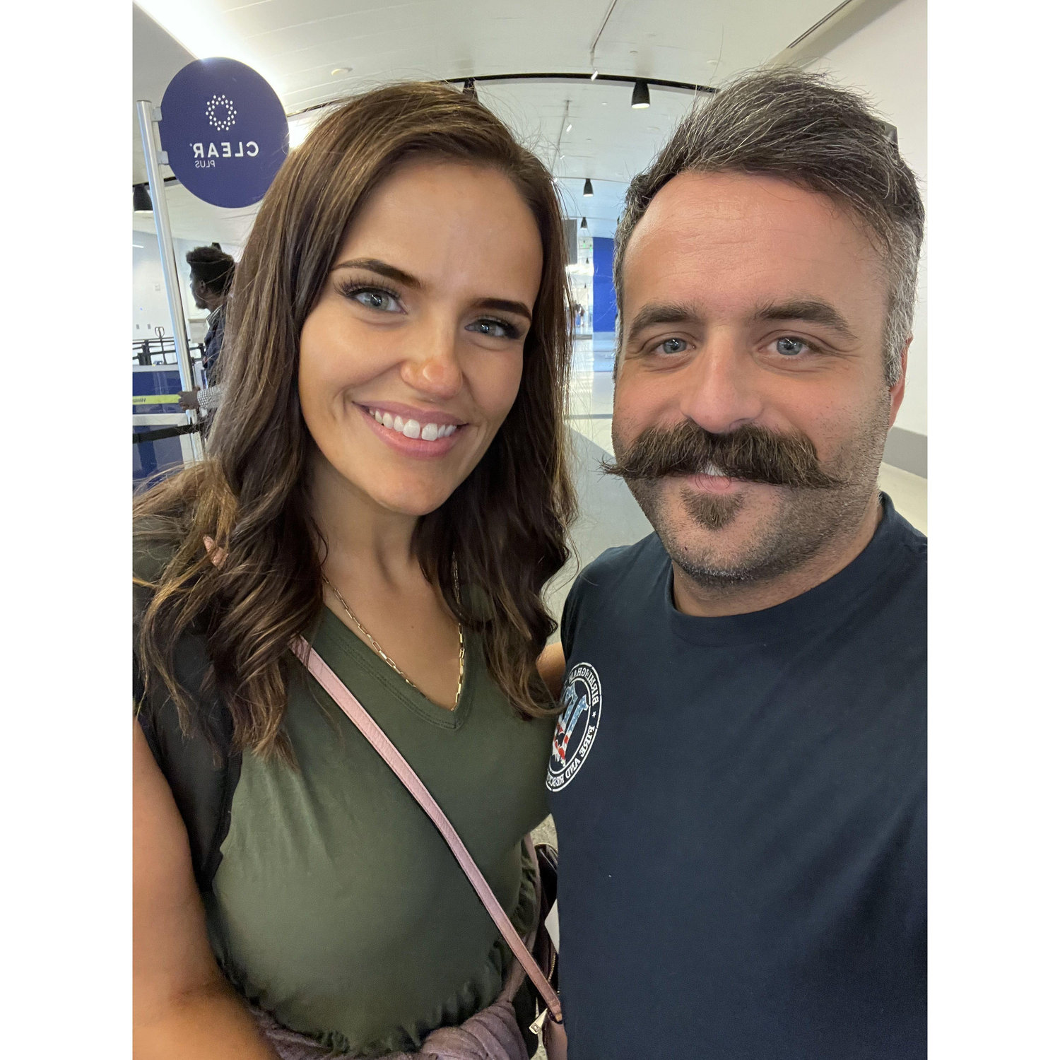 Dropping Jessica off at the Airport. July 29, 2023