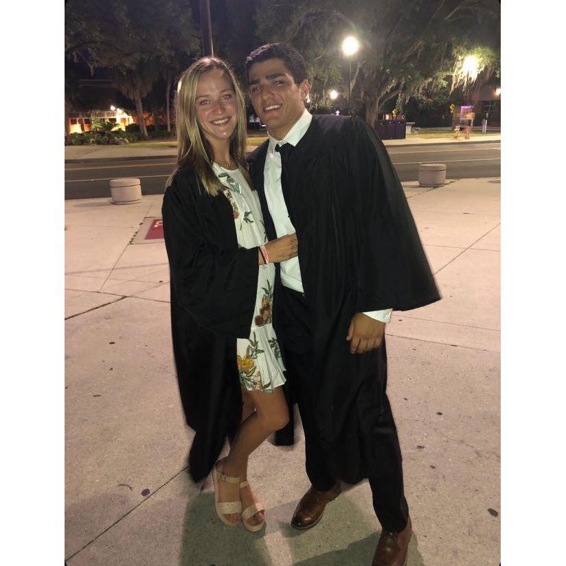 Graduating high school together in May of 2019 <3