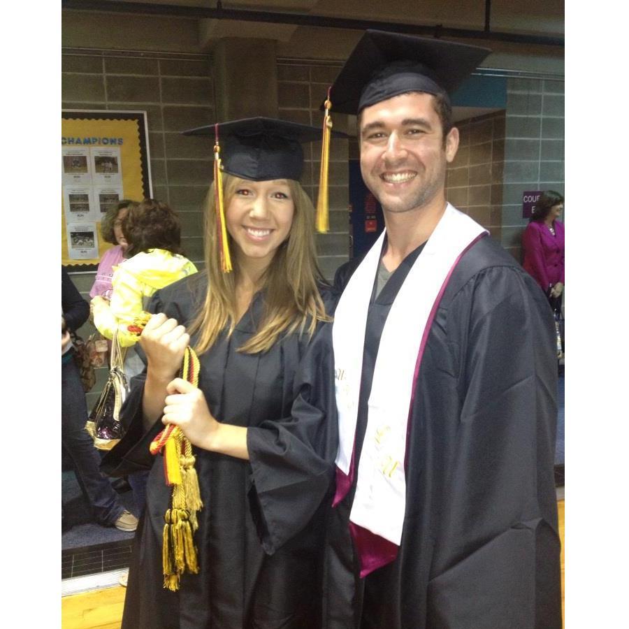 May 2013, graduation from Loyola University New Orleans. The Nasser and Franko-Tobin families met each other for the first time.