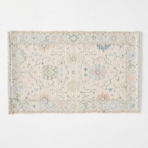 Madeira Cotton Printed Bath Mat