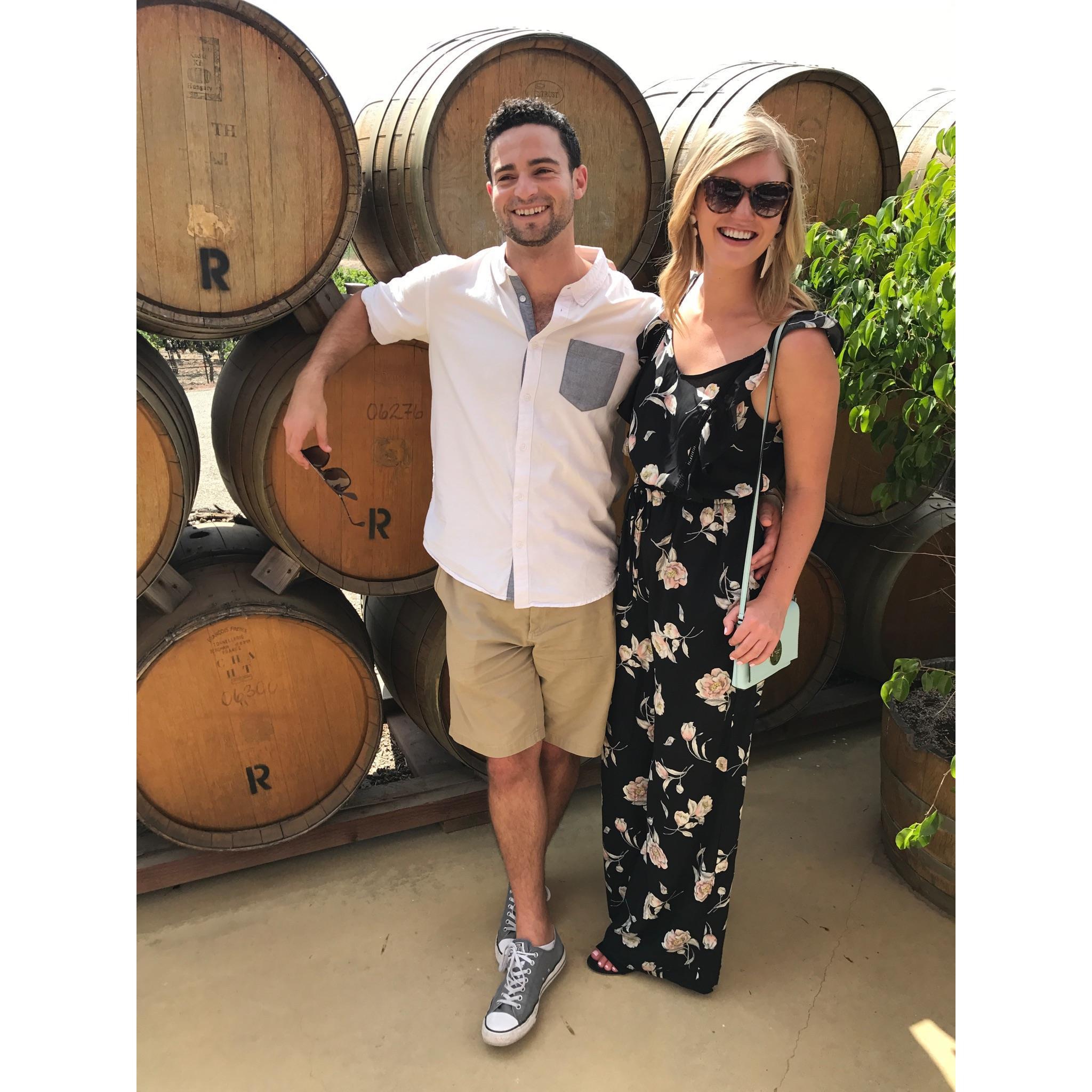 Wine tasting in San Luis Obispo