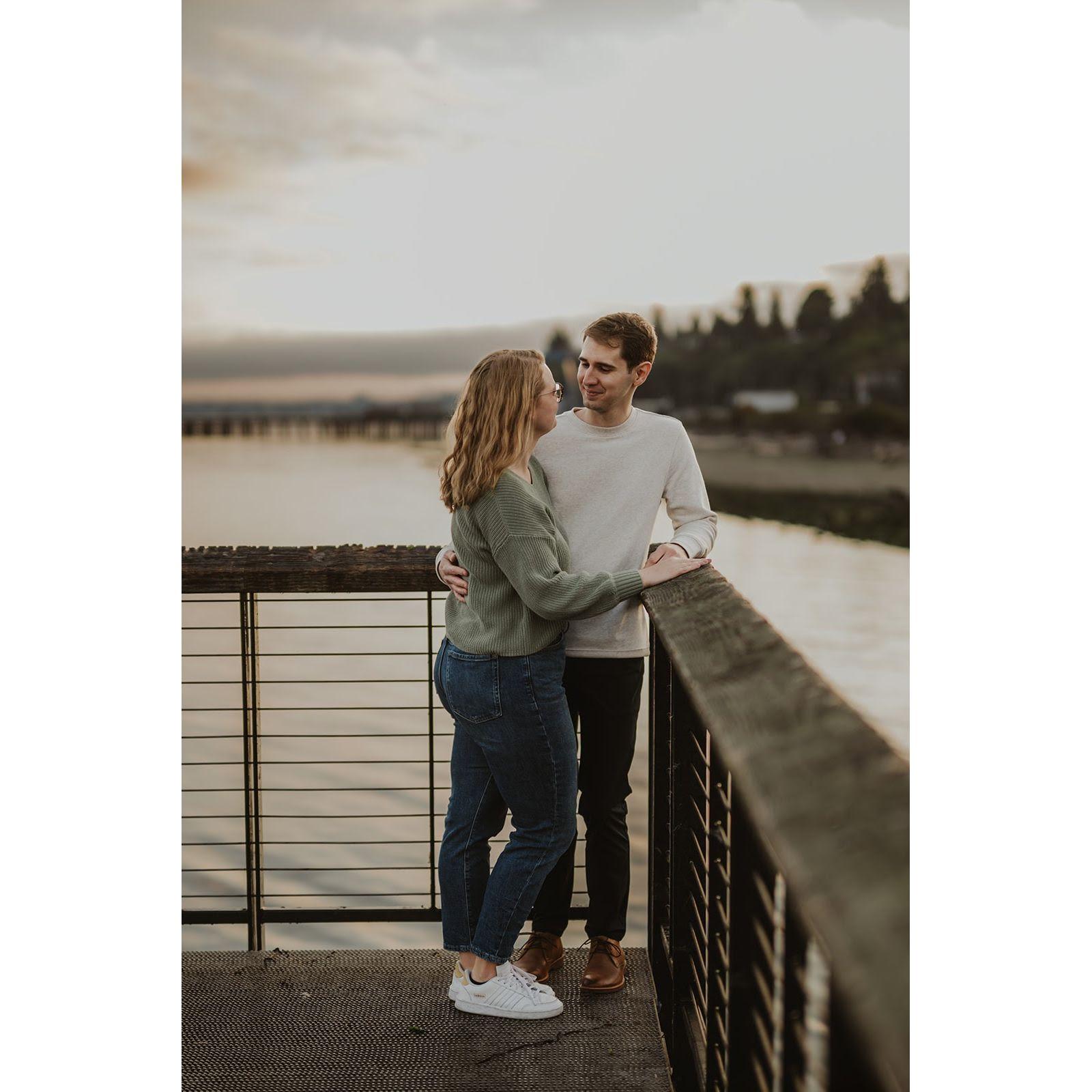 One more from our Engagement photos- we met our photographers at 5:30 am for sunrise pictures!