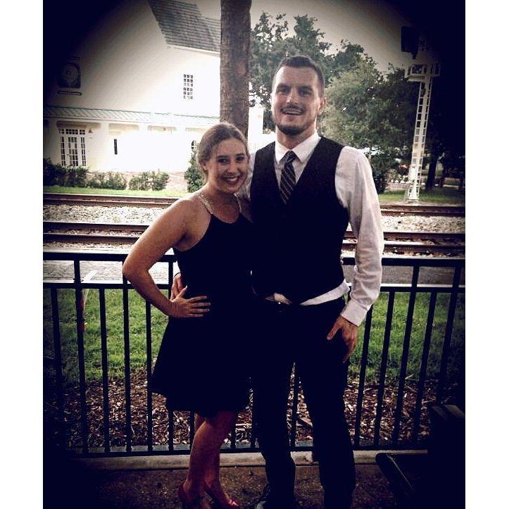 The first wedding we attended together