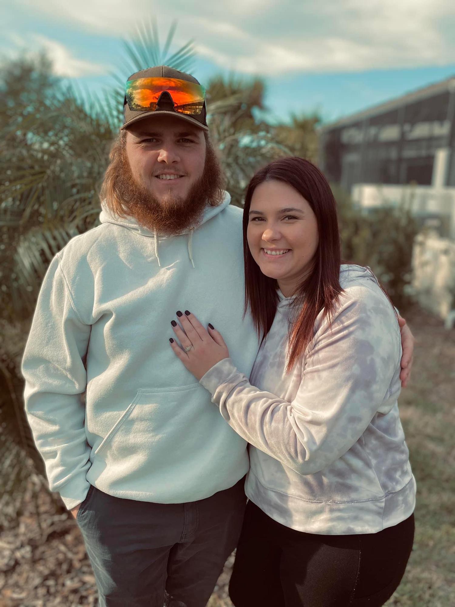 The day we got engaged.