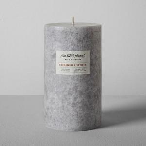 Pillar Candle - Cardamom & Vetiver - Hearth & Hand™ with Magnolia