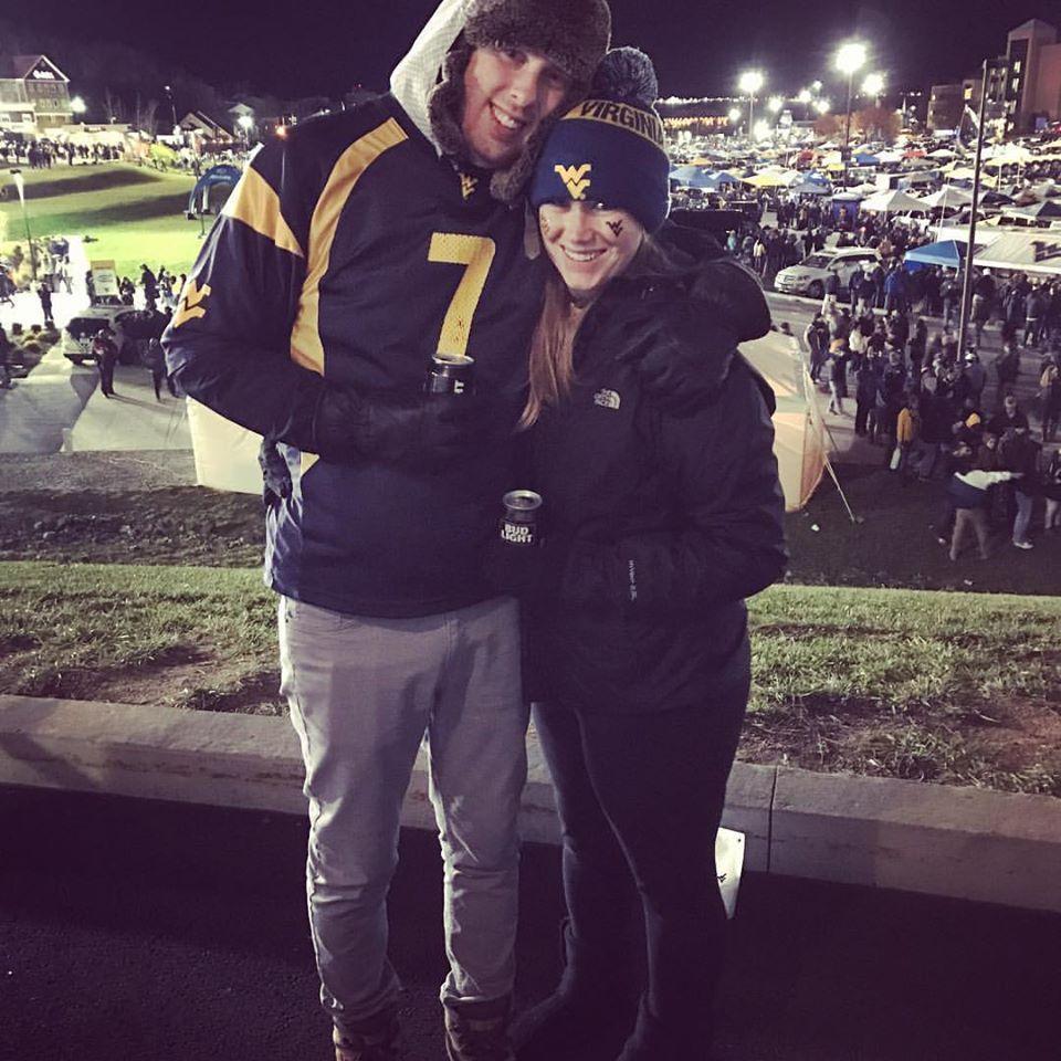 Kaitlin's first WVU Football Game