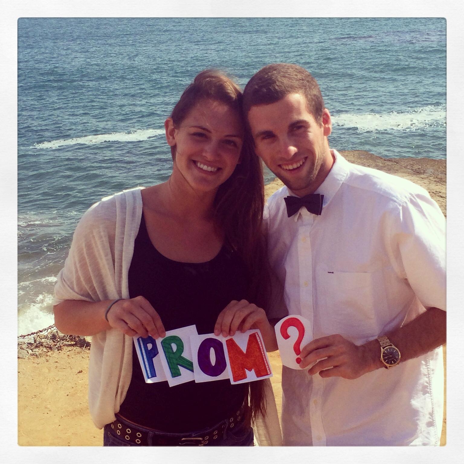 Kyle asking Angela to senior prom.