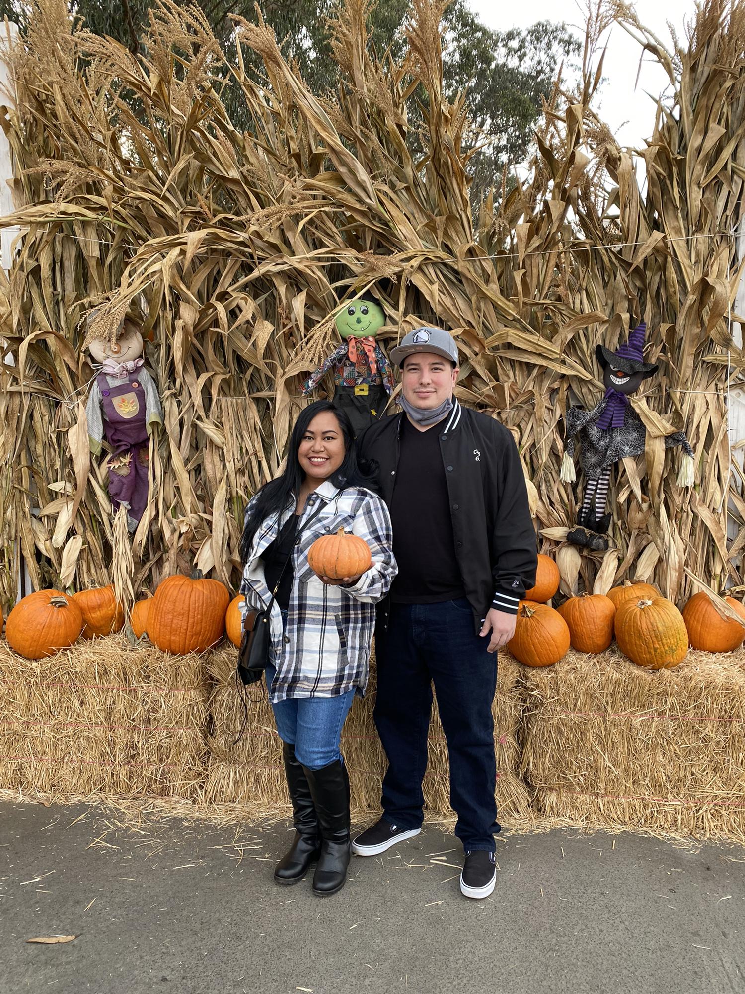Our first pumpkin patch together!