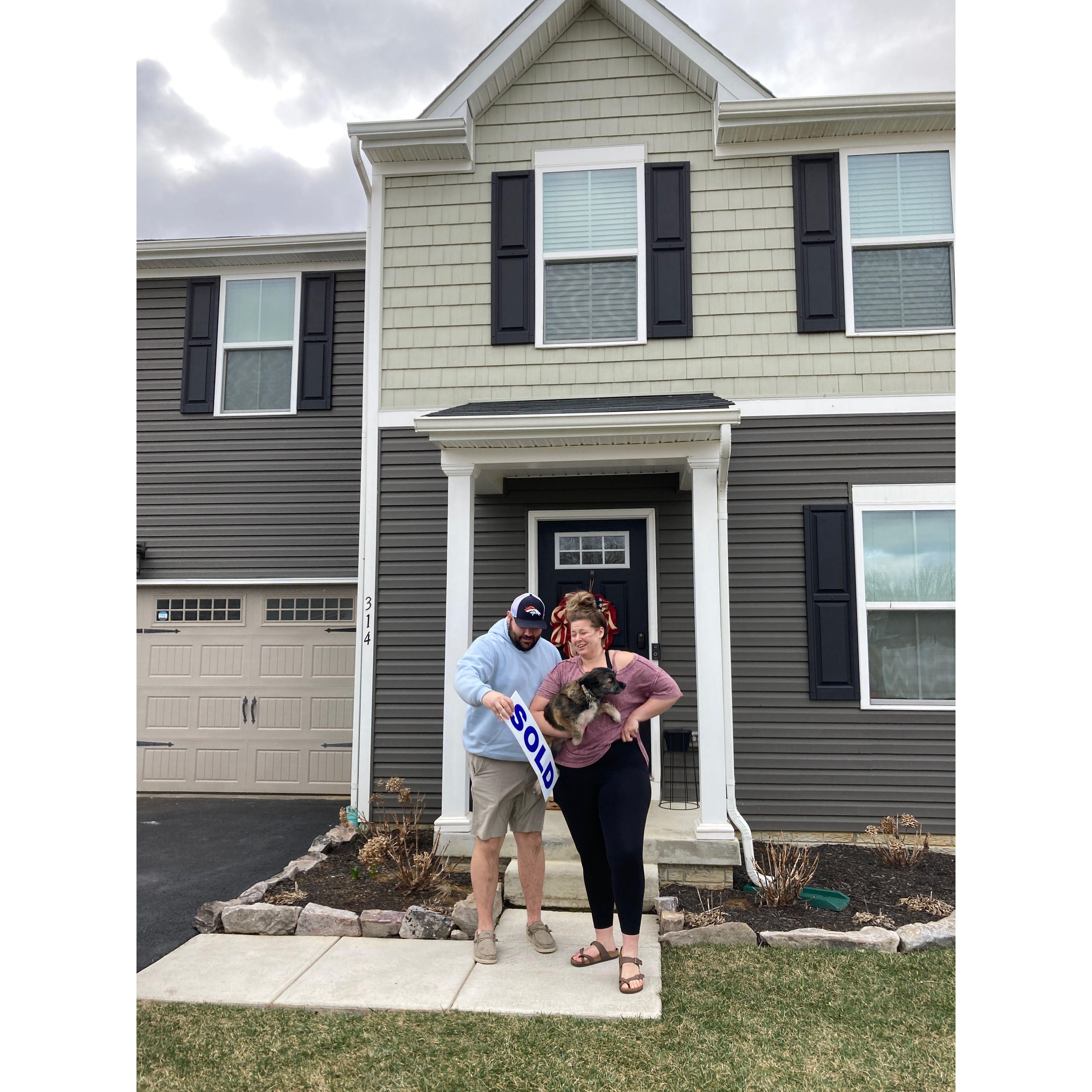 We bought a house! March 2022
