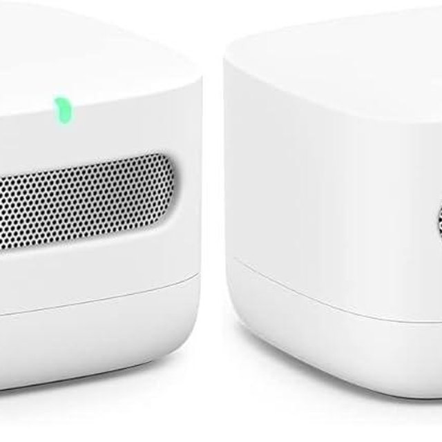 Amazon Smart Air Quality Monitor – Know your air, Works with Alexa (Pack of 2)