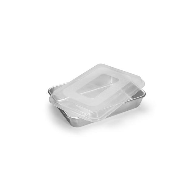 Nordic Ware Natural Aluminum Commercial Cake Pan with Lid