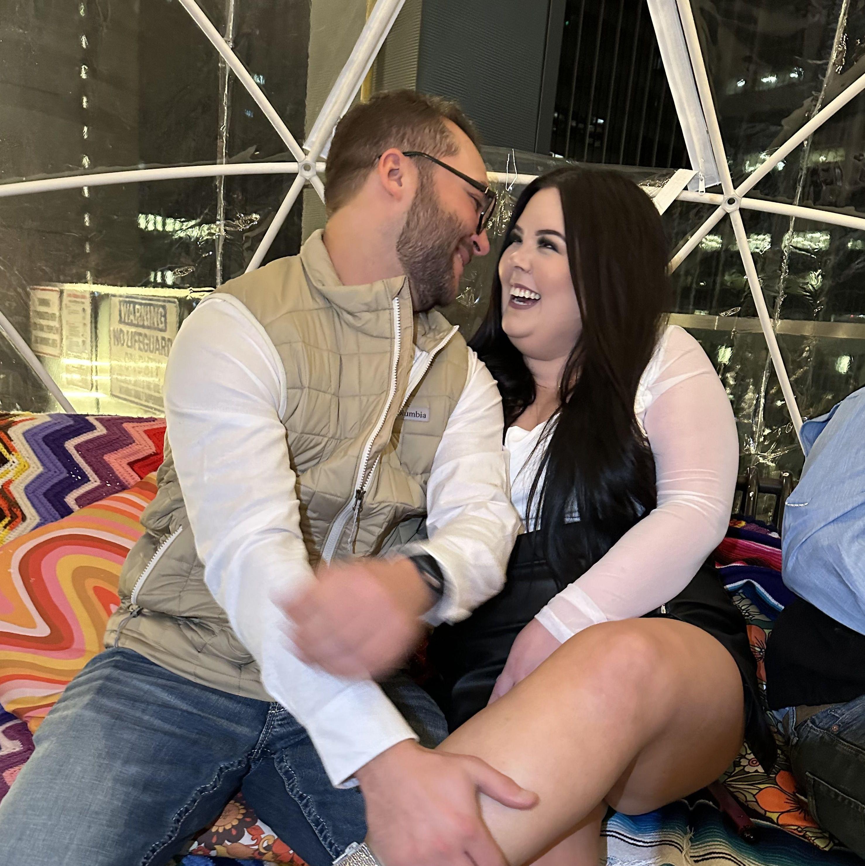 Still clueless, having the best time with their favorite people.