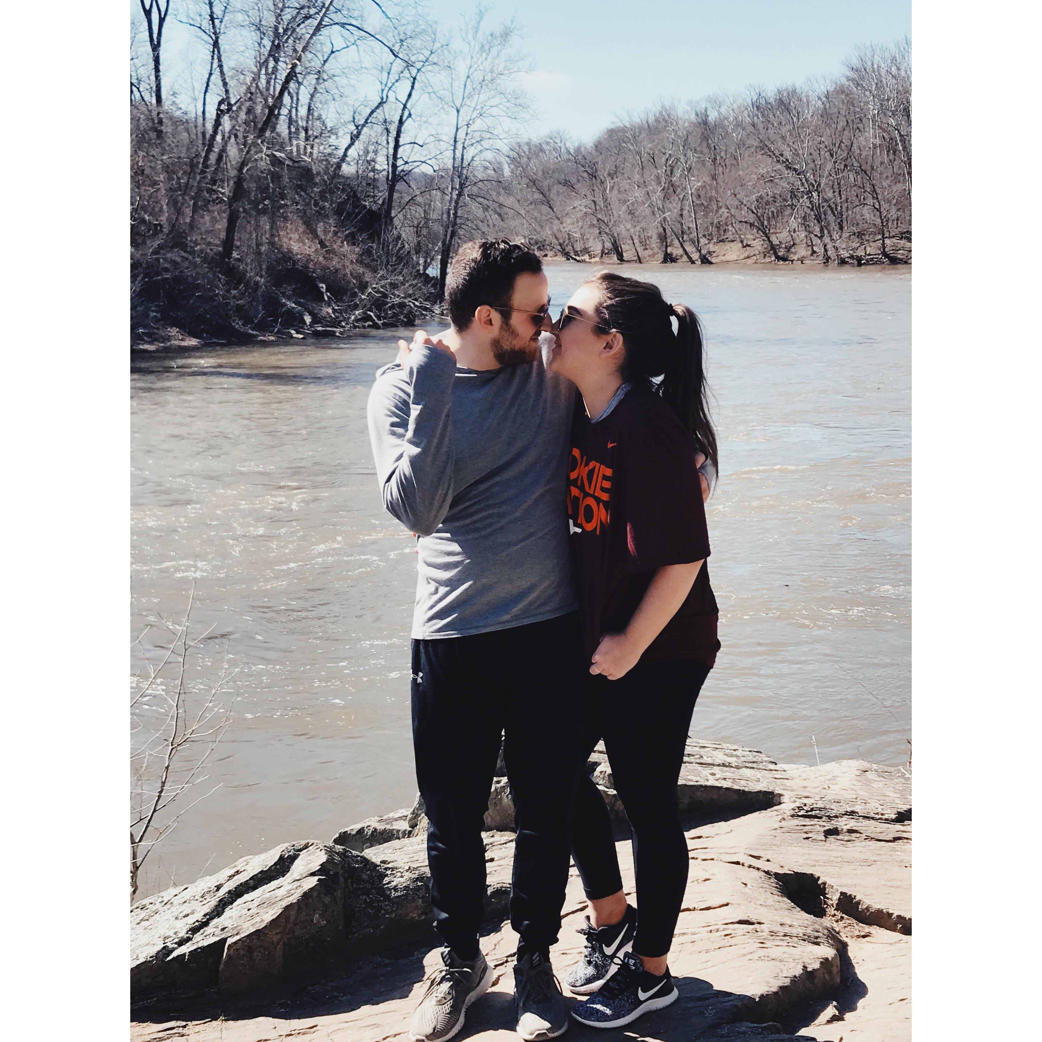 A rare Adam and Britt sighting in nature. Photo credit to the MOH.
