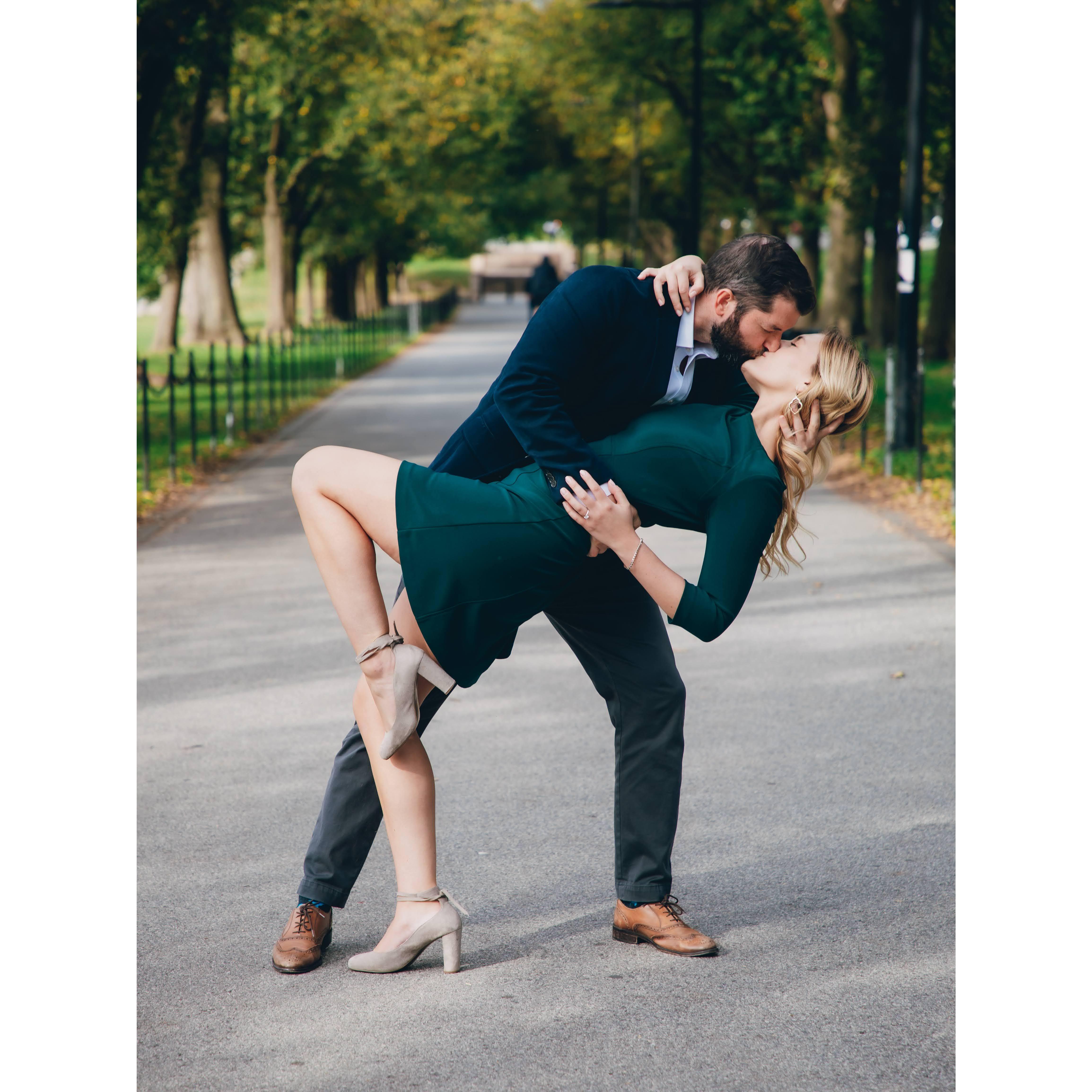 Perfecting the signature pose