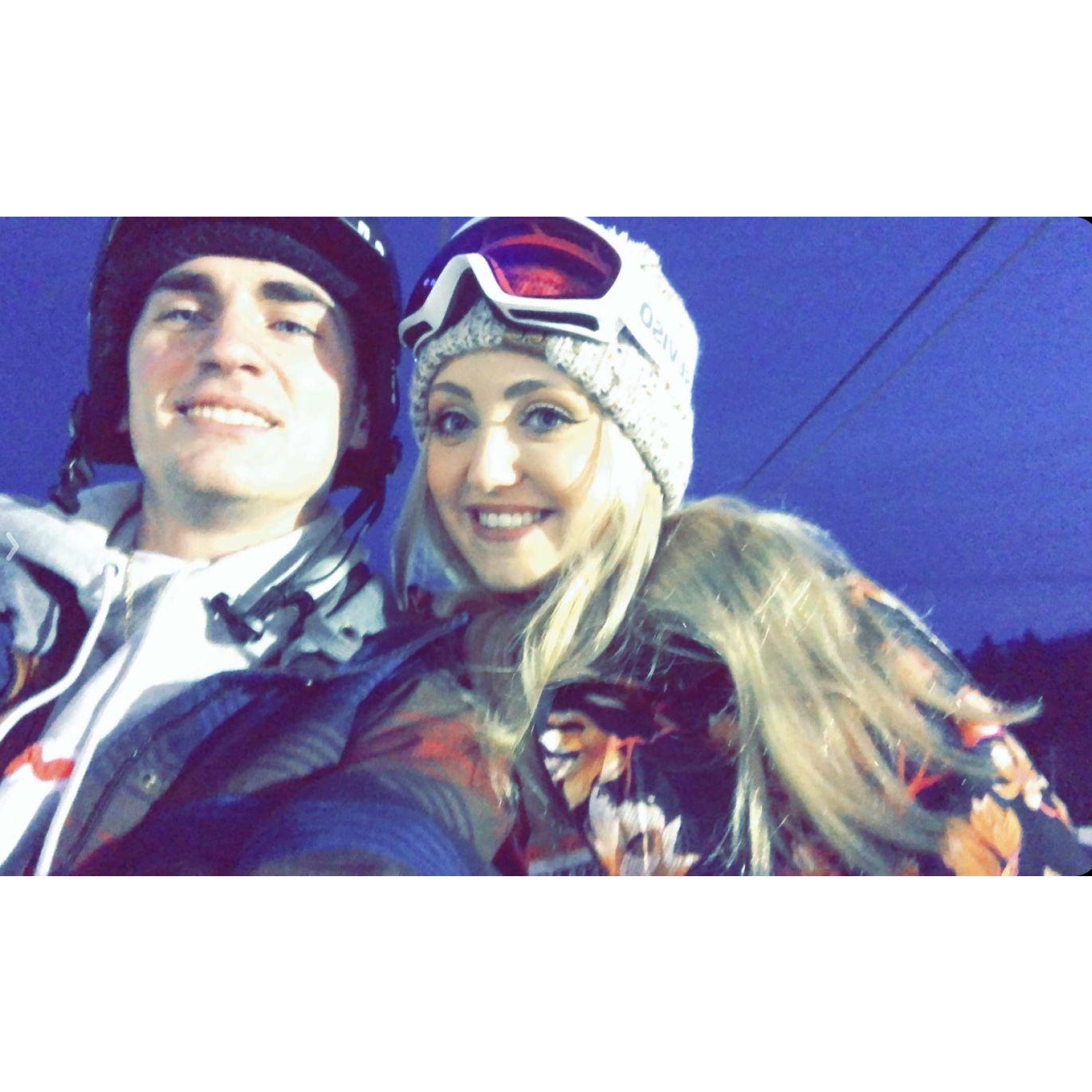 Our favorite winter activity...skiing!