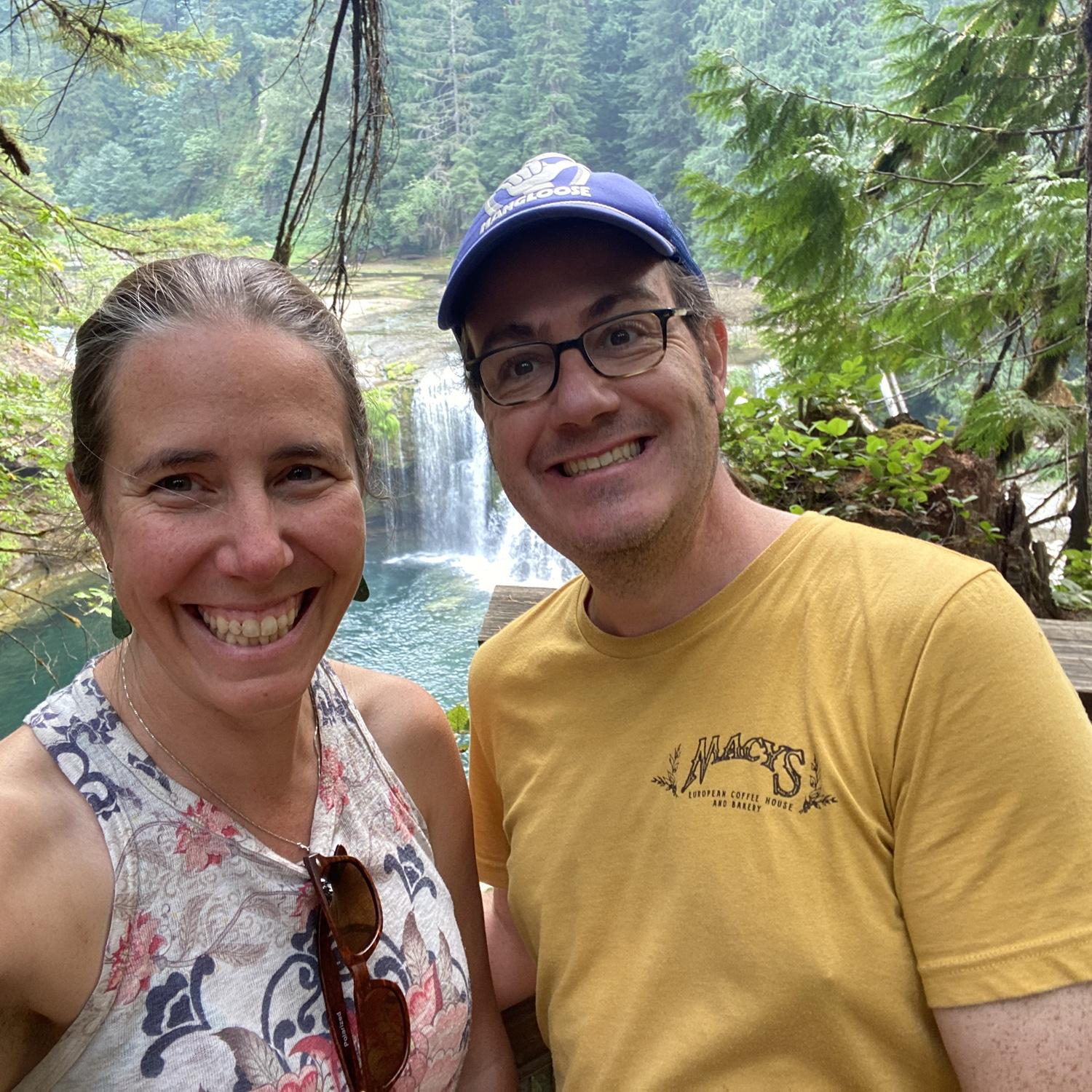 Lower Falls on the Lewis River. September 2022.