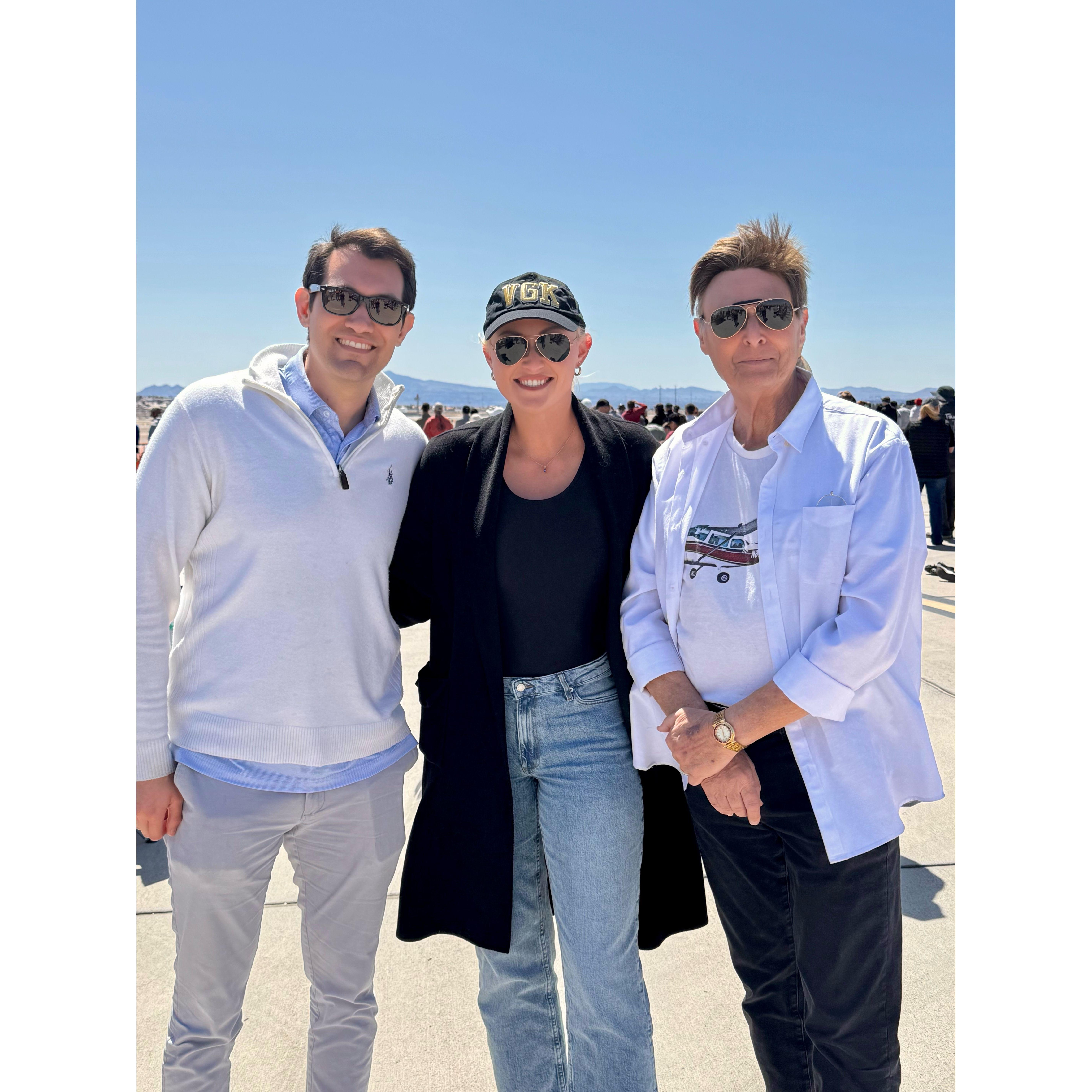 2025 Aviation Nation airshow in Las Vegas