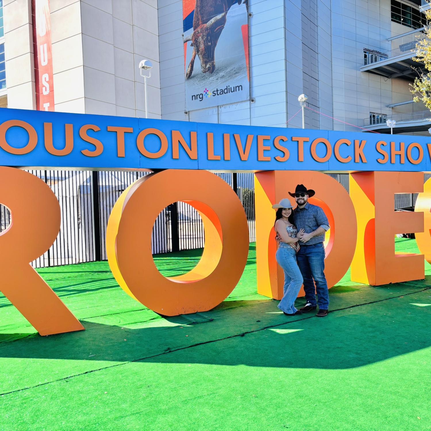 Finally got my Cali man to be a Texan!
First Houston Rodeo together.
