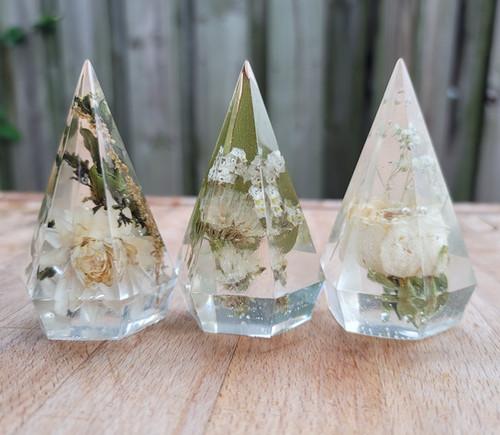 Crystal Shape Resin Ring Holder