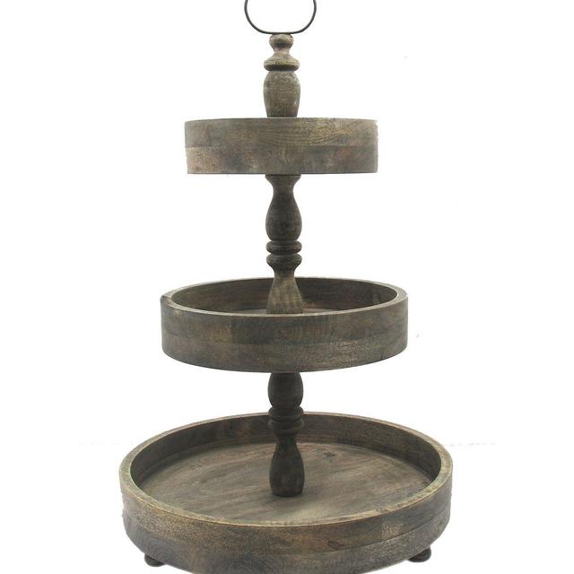 Southern Living3-Tier Wood Server