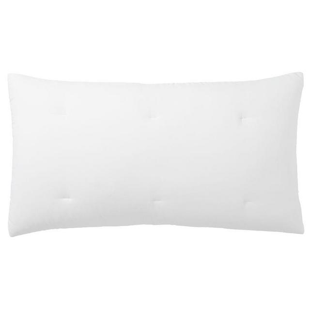 White Dream Brushed Organic Cotton Comforter Sham, King