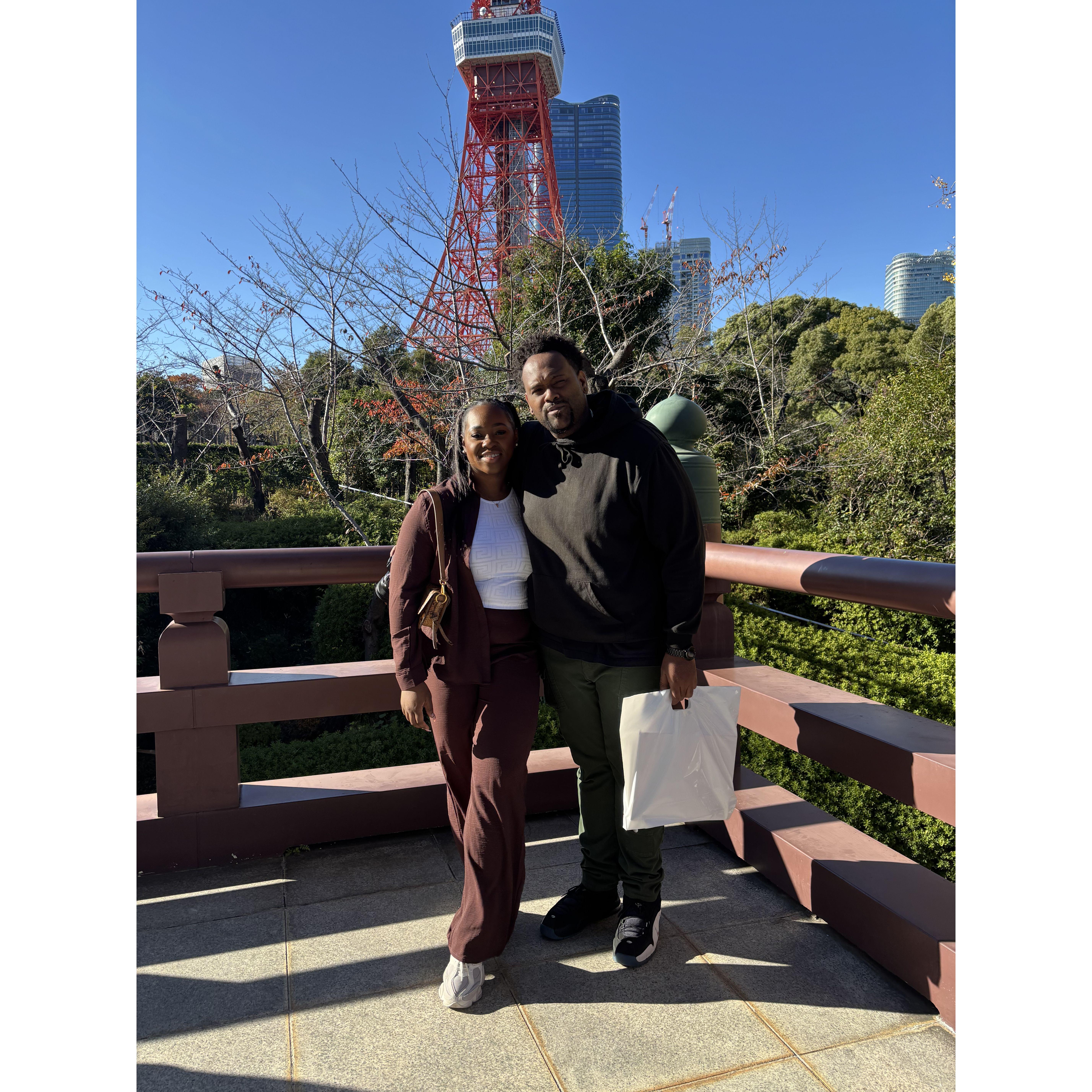 Our first international trip.