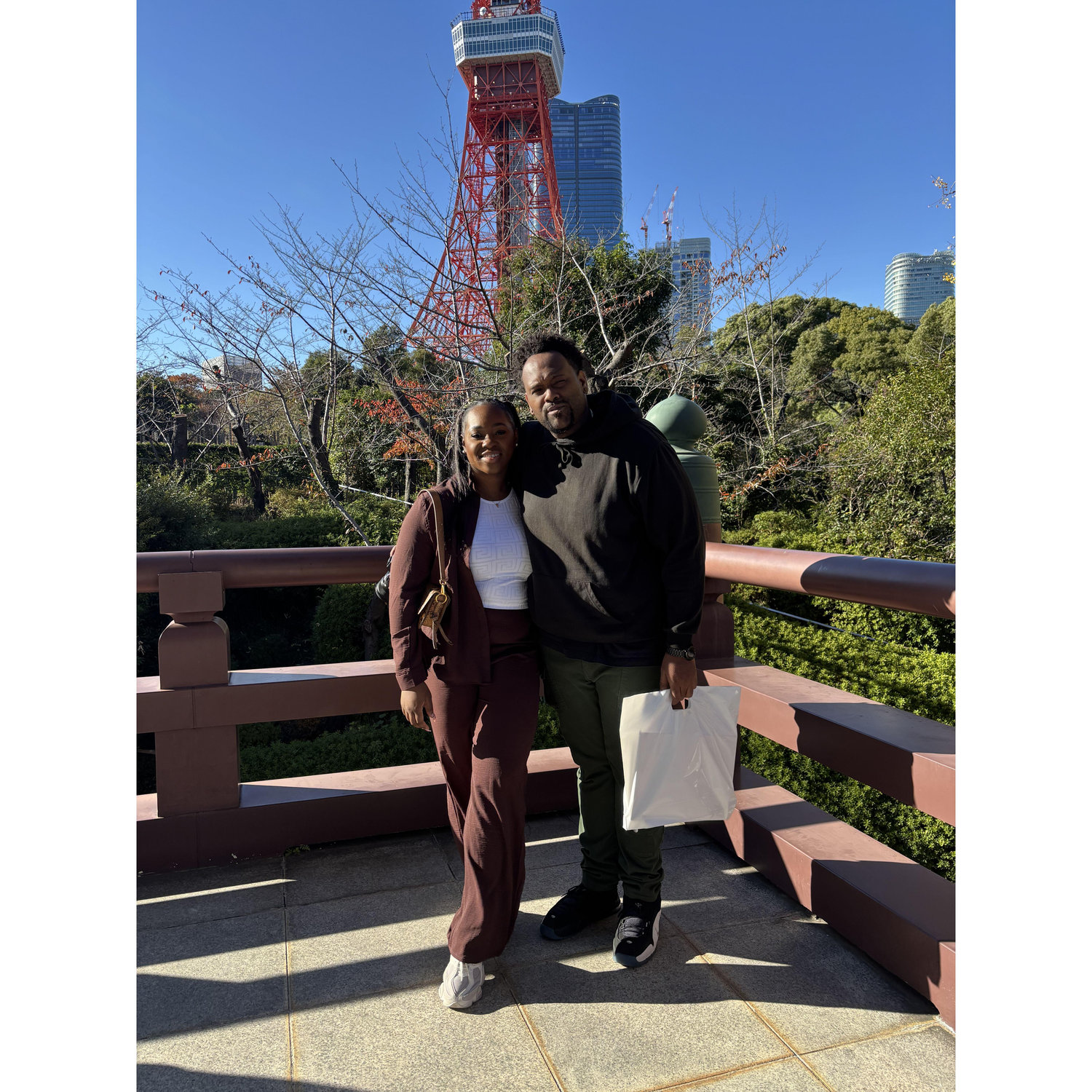 Our first international trip.