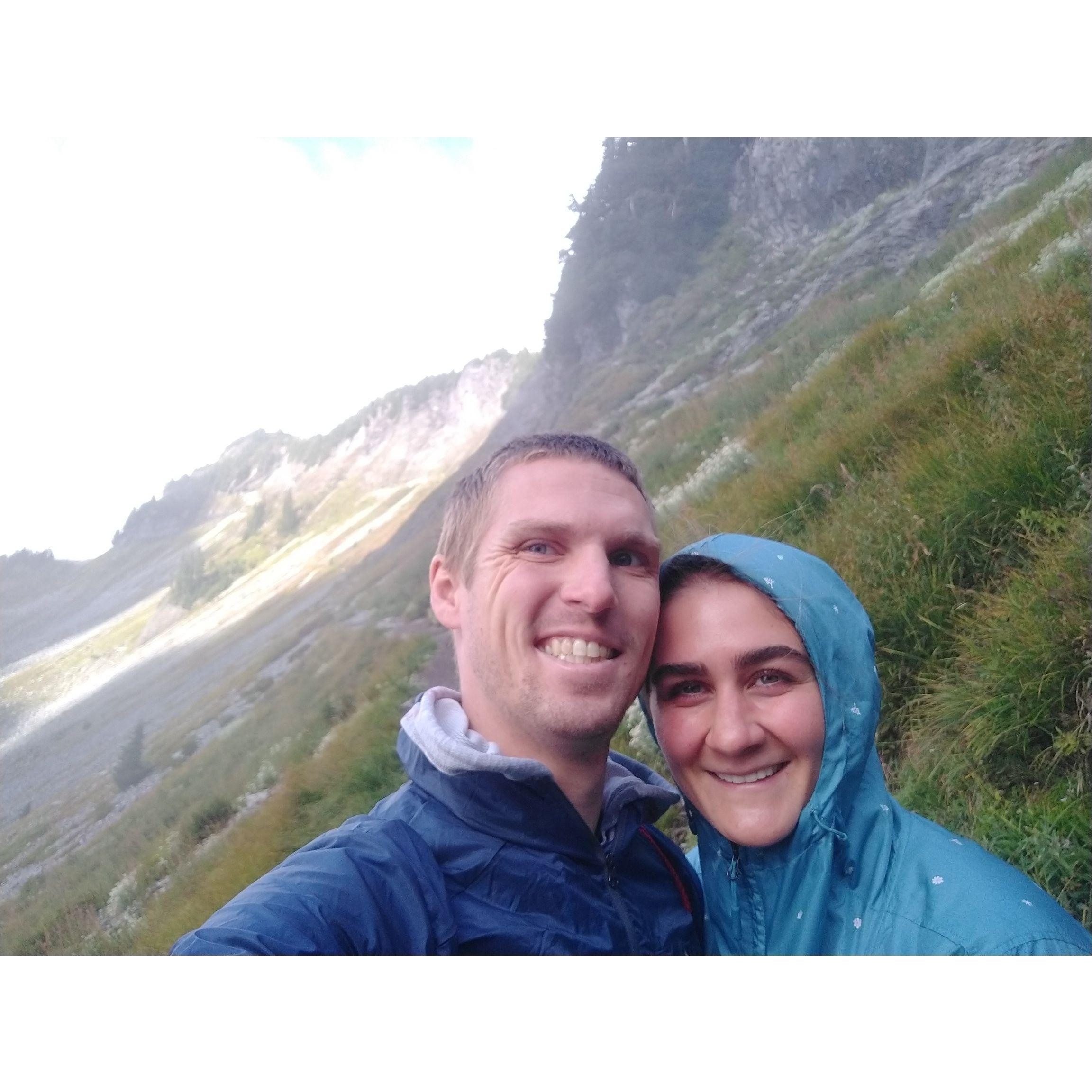 Hiking around Mt. Baker Washington